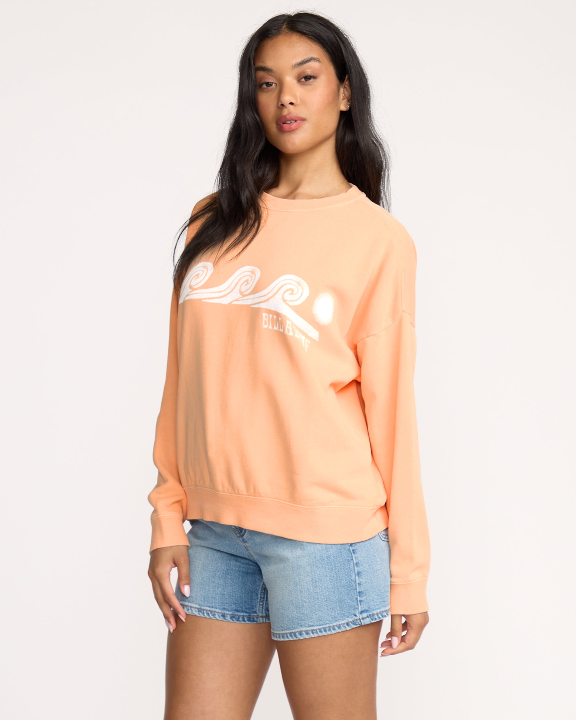 Echo Crewneck Sweatshirt - Sunstone - Image 4