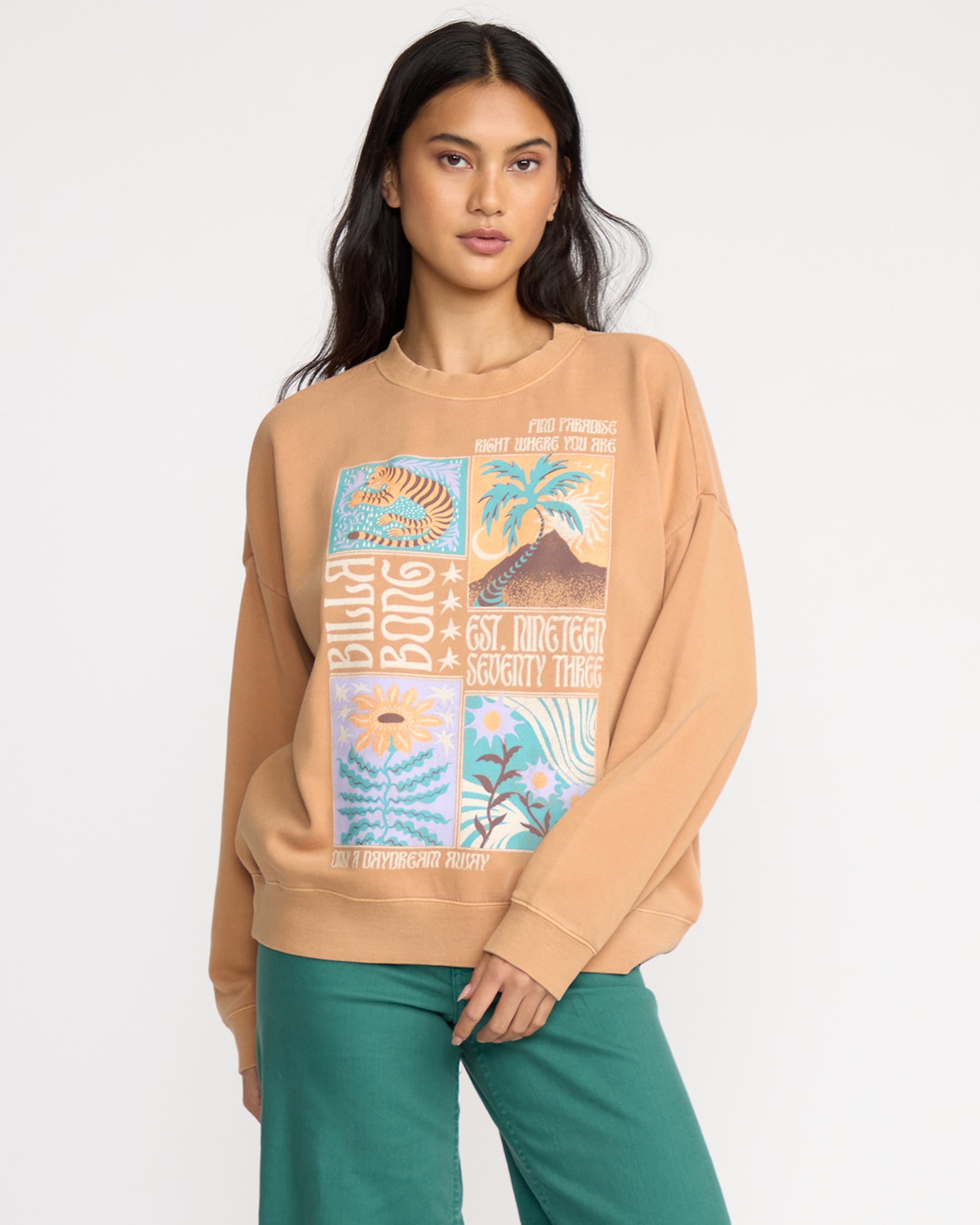Echo Crewneck Sweatshirt - Dusty Trails