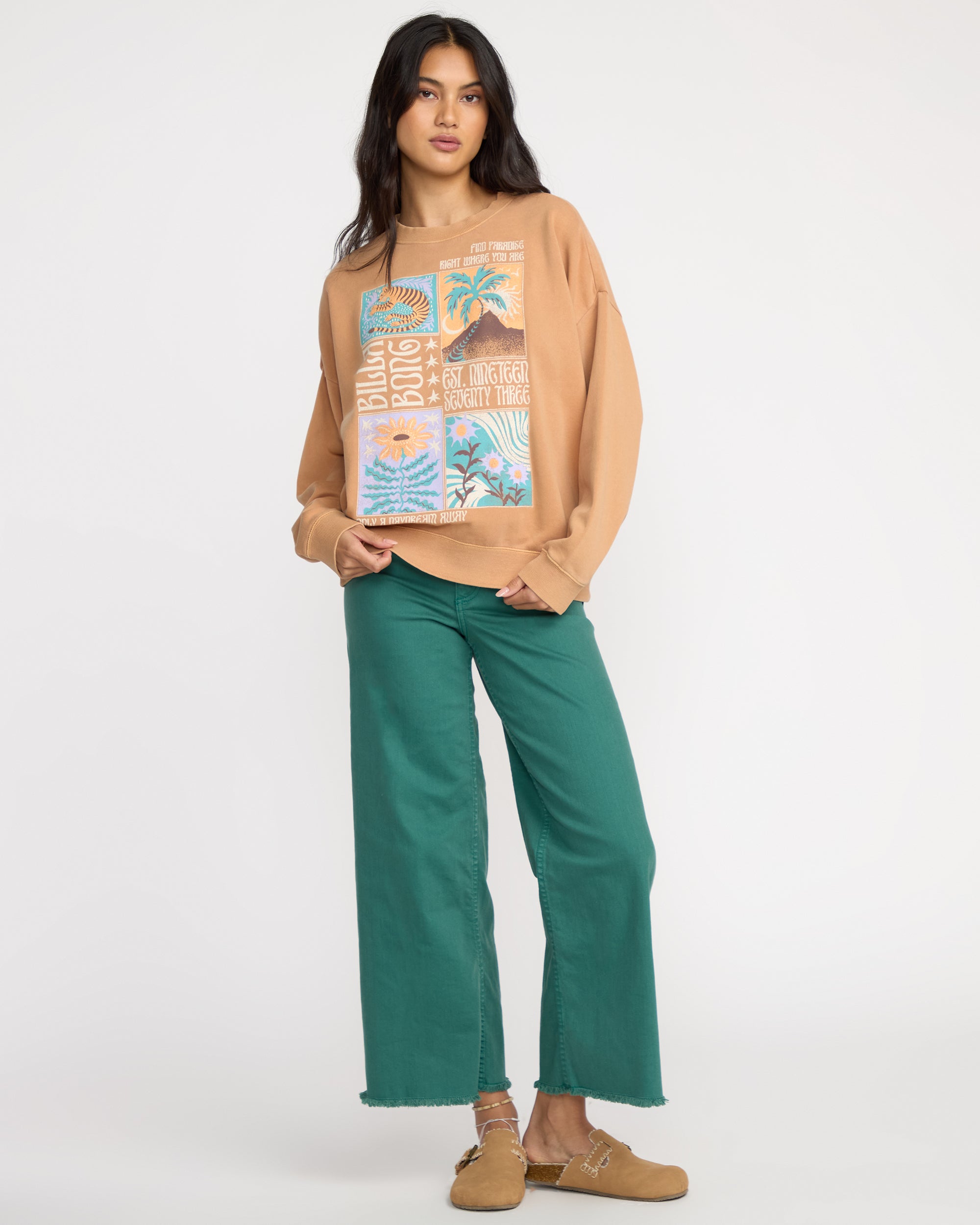 Echo Crewneck Sweatshirt - Dusty Trails - Image 3