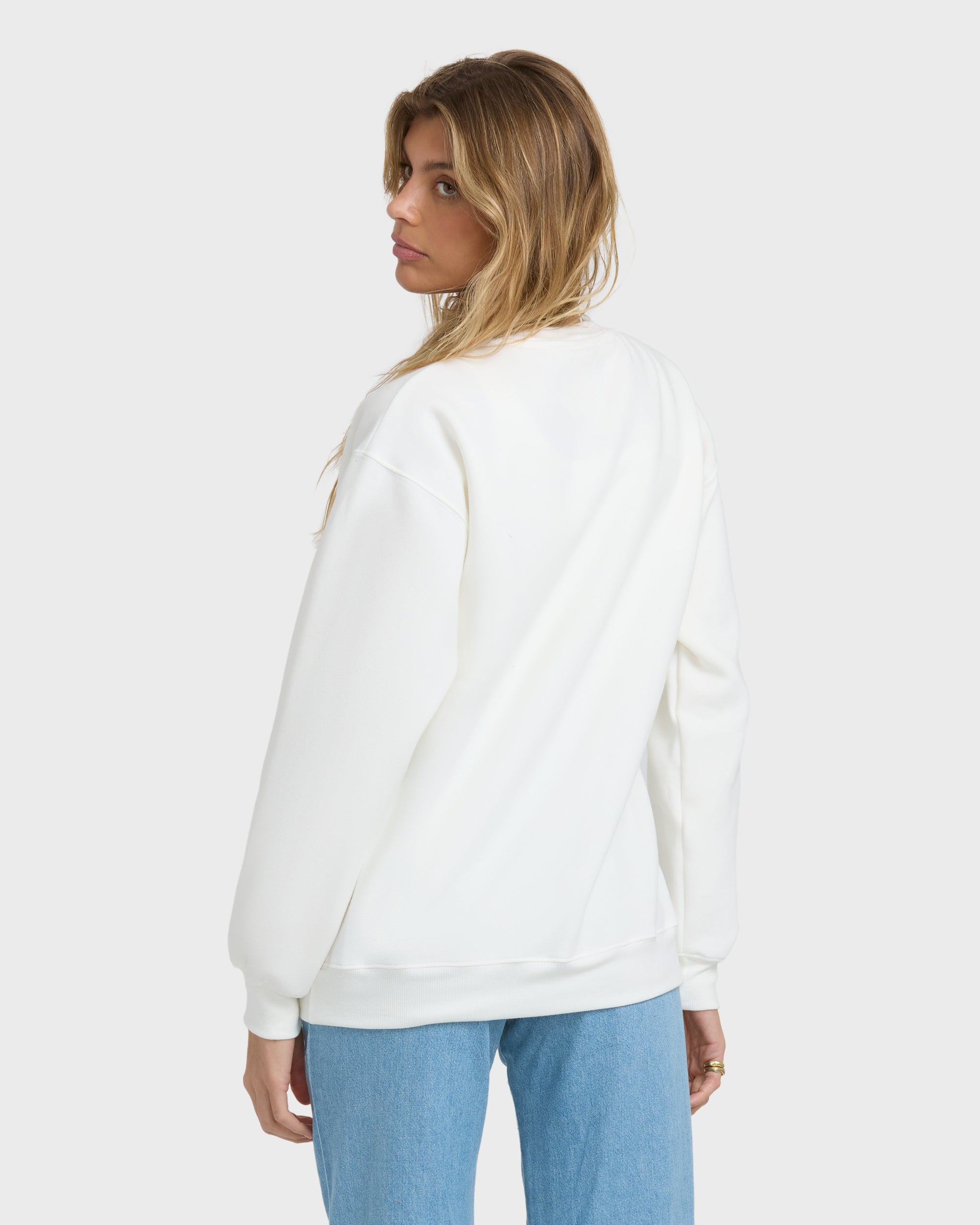 Seaside Dreams Crewneck Sweatshirt - Salt Crystal - Image 5