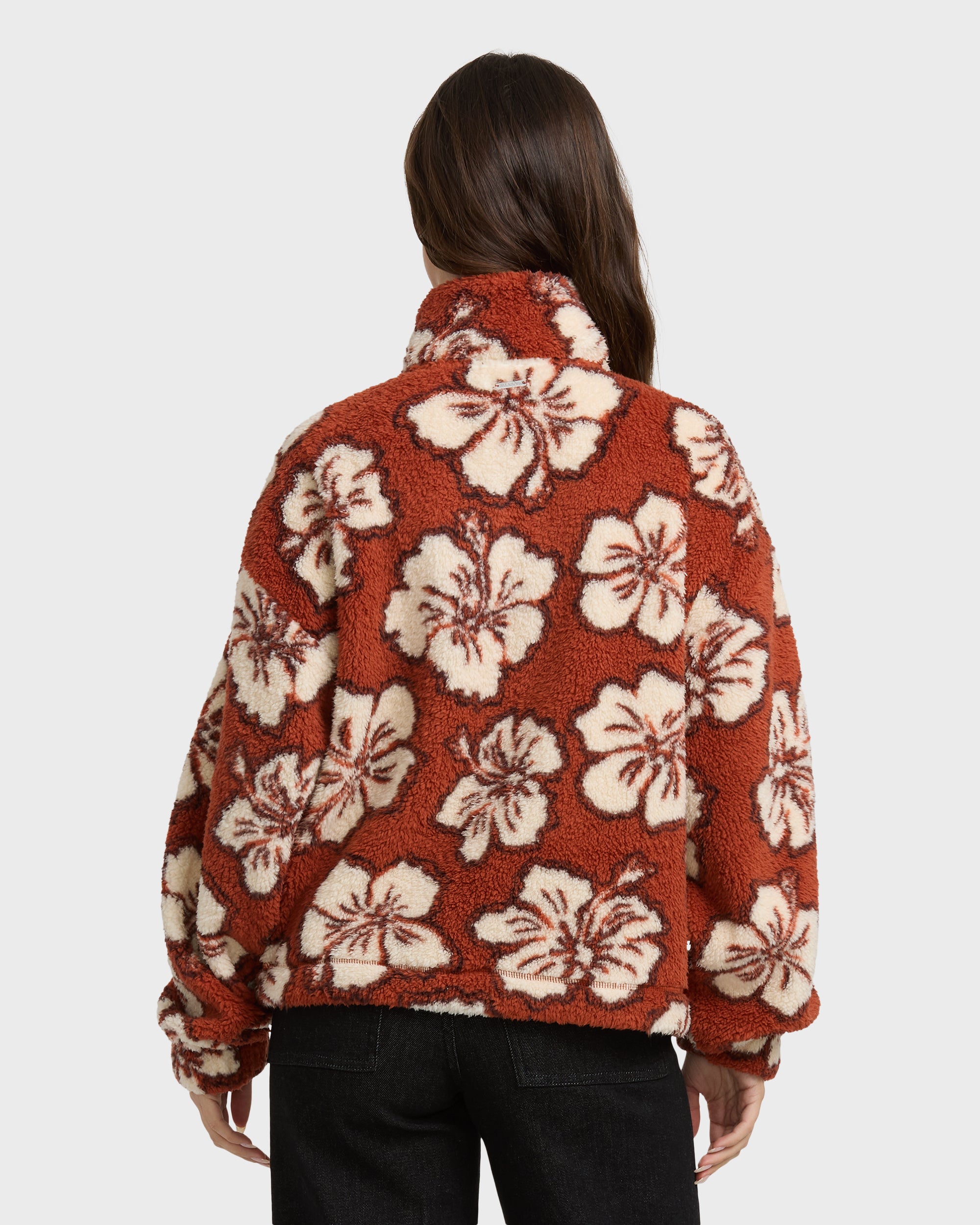 All The Time Sherpa Half Zip Sweatshirt - Sedona - Image 5