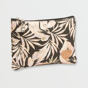 Lil Snitch Pouch - Black Floral