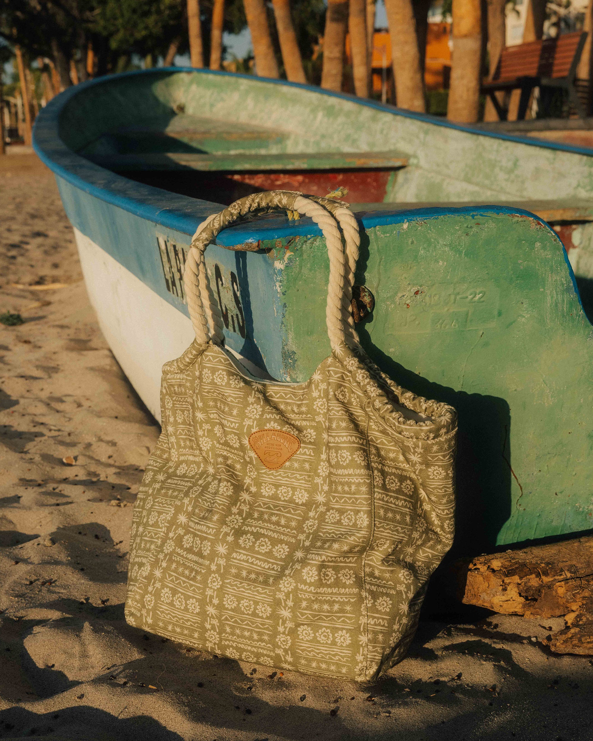 Rope Tote Bag - Green Tea