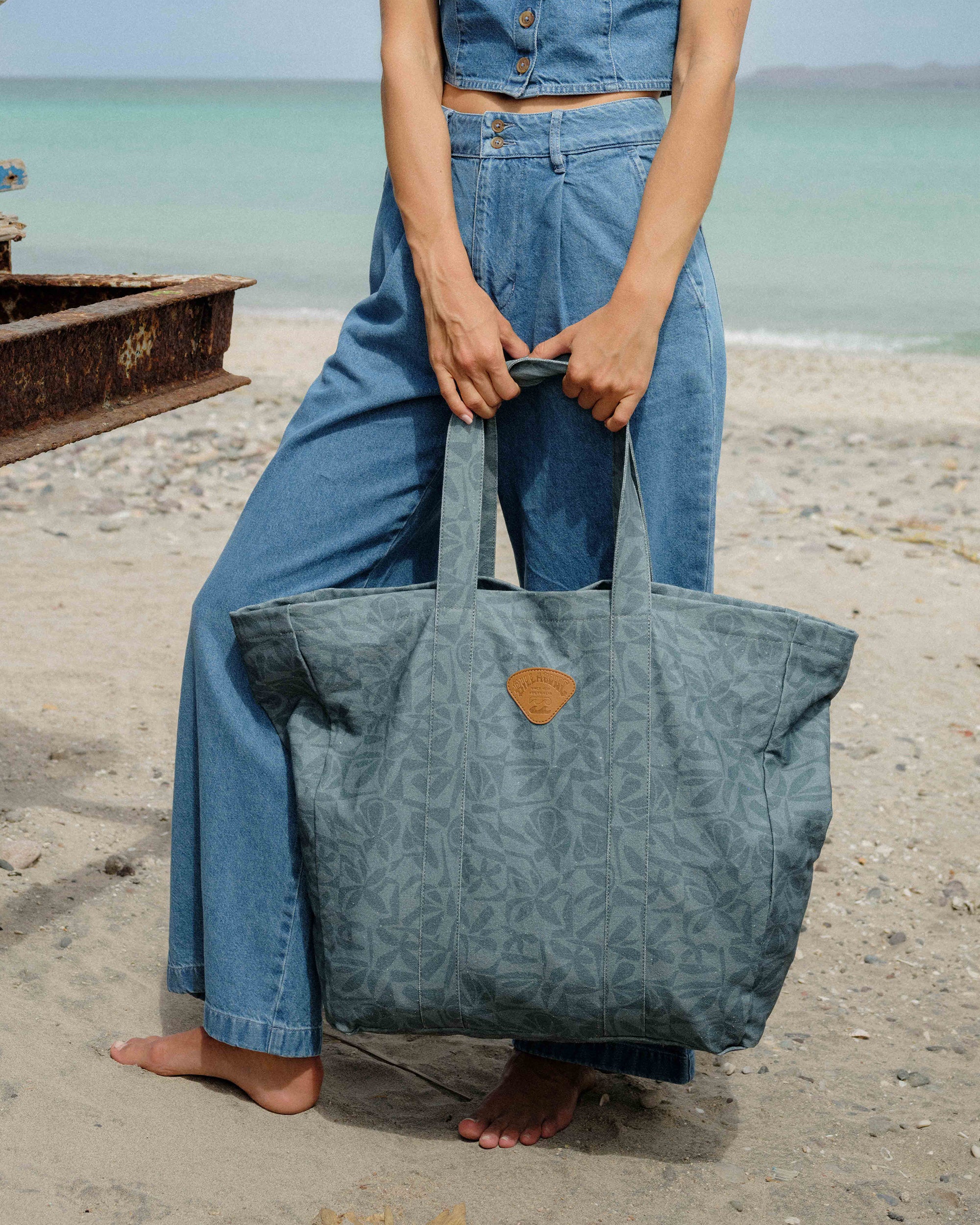 Poppins Playa Bag - Slate Blue