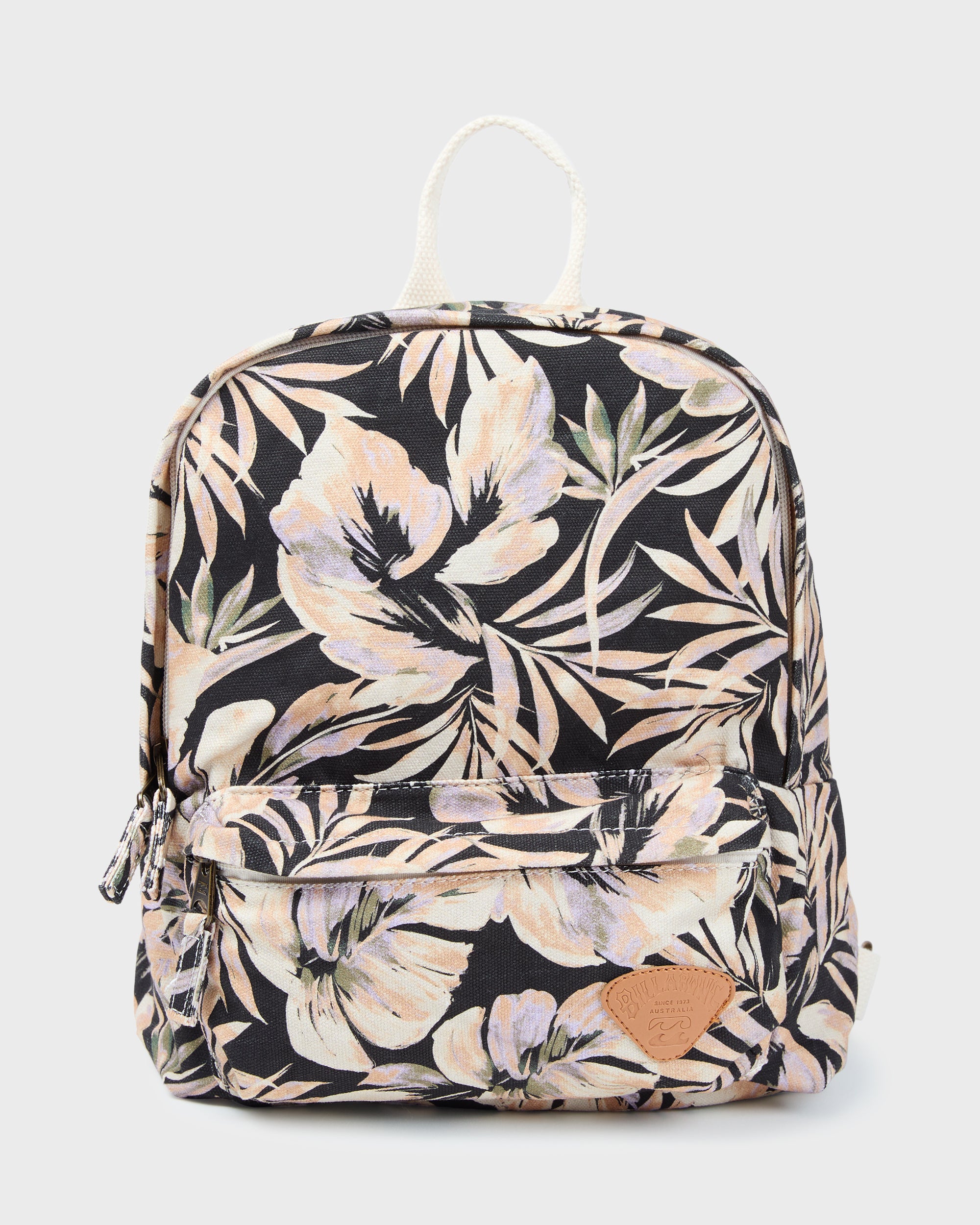 Mini Mama Backpack - Black Floral - Image 2