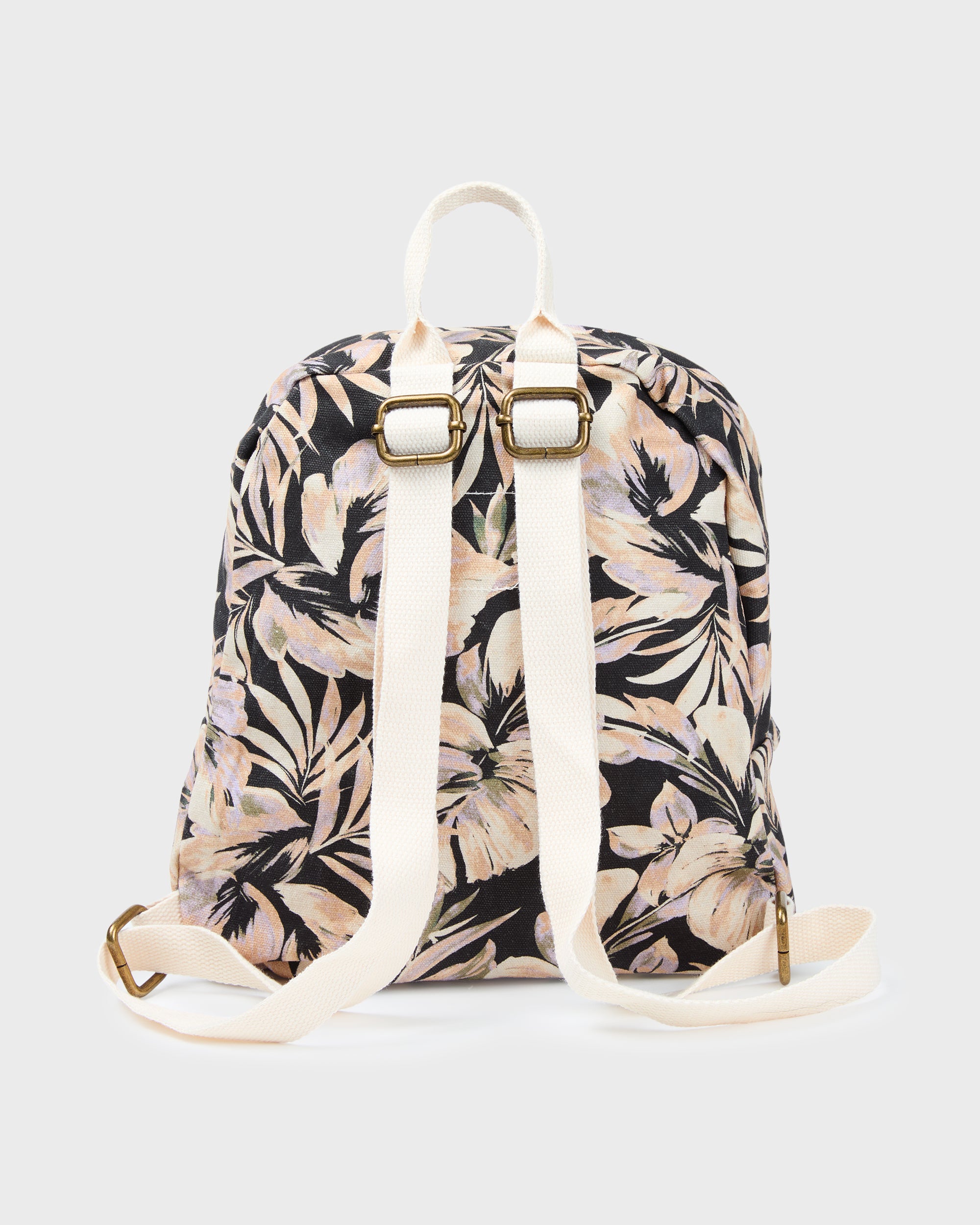 Mini Mama Backpack - Black Floral - Image 3