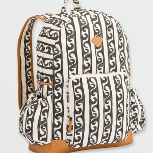 Home Abroad Backpack - Black White