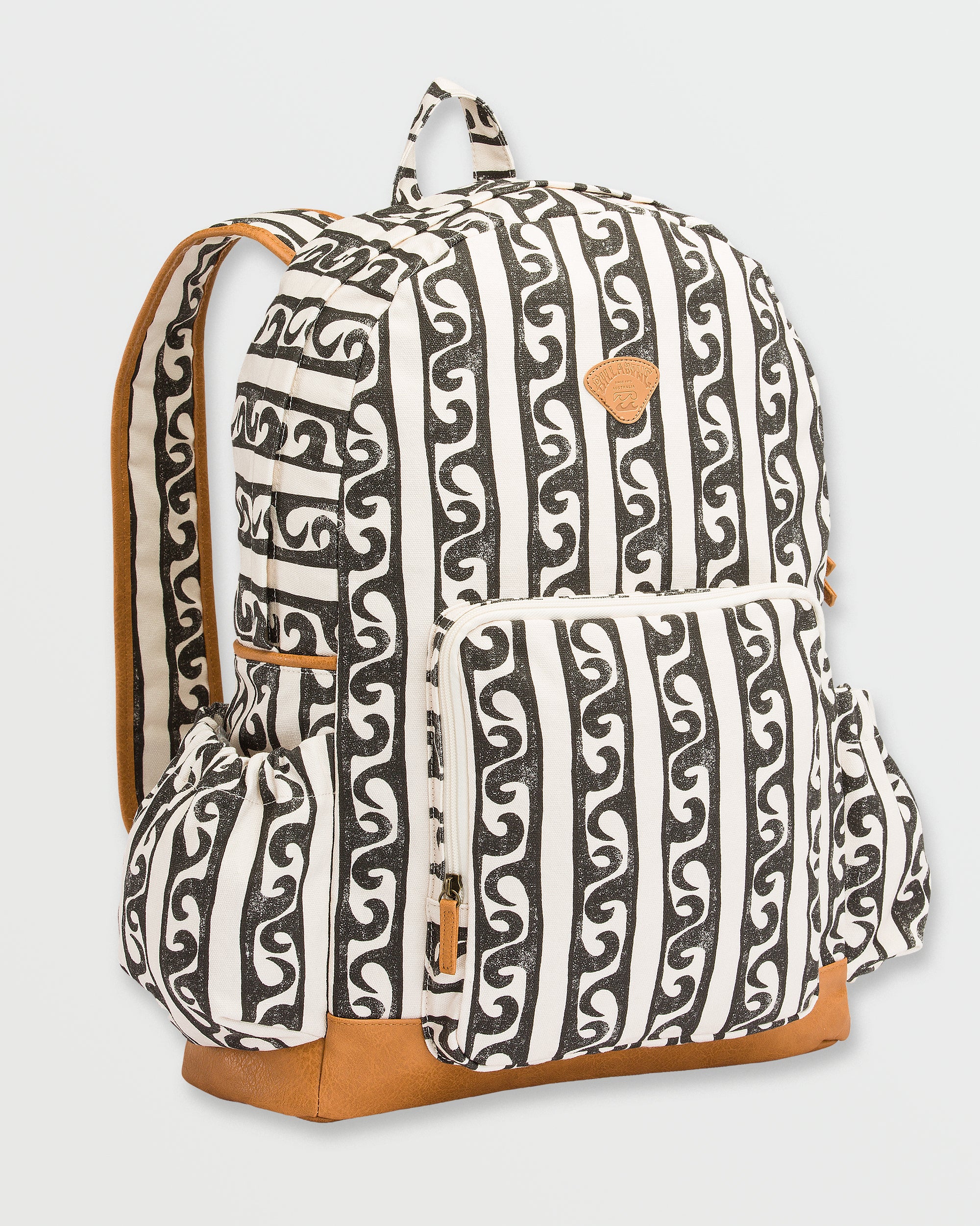 Home Abroad Backpack - Black White