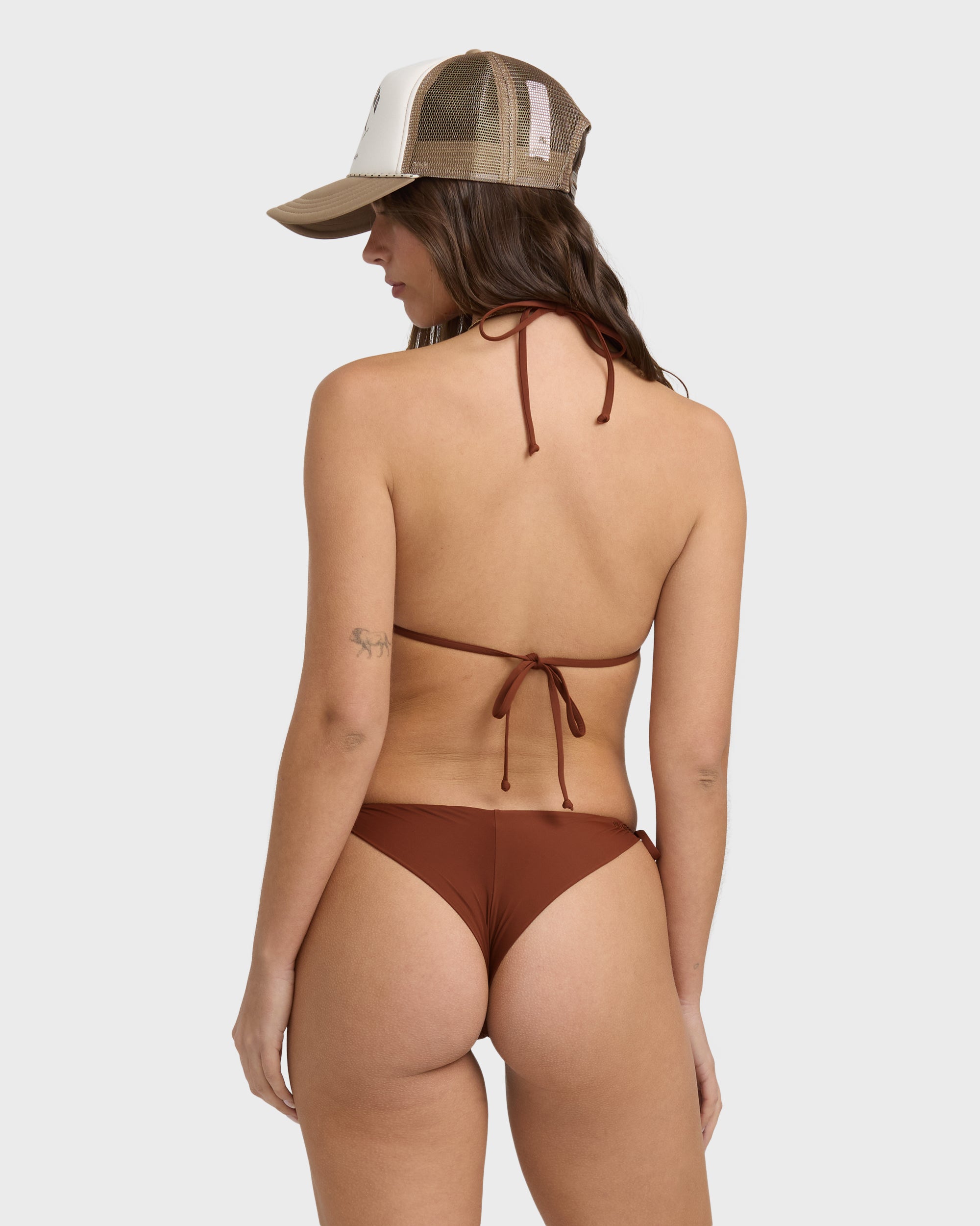 Sol Searcher Multi Triangle Bikini Top - Cowhide - Image 2