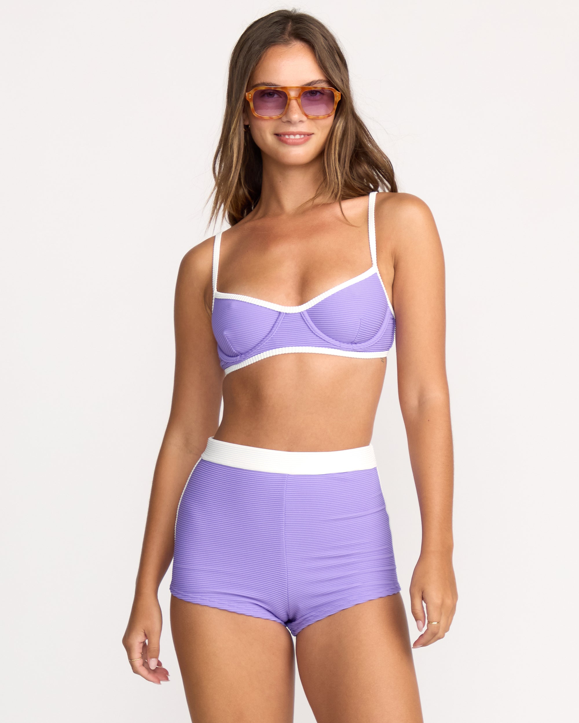 Tanlines Tami Underwire Bikini Top - Purple Punch - Image 2