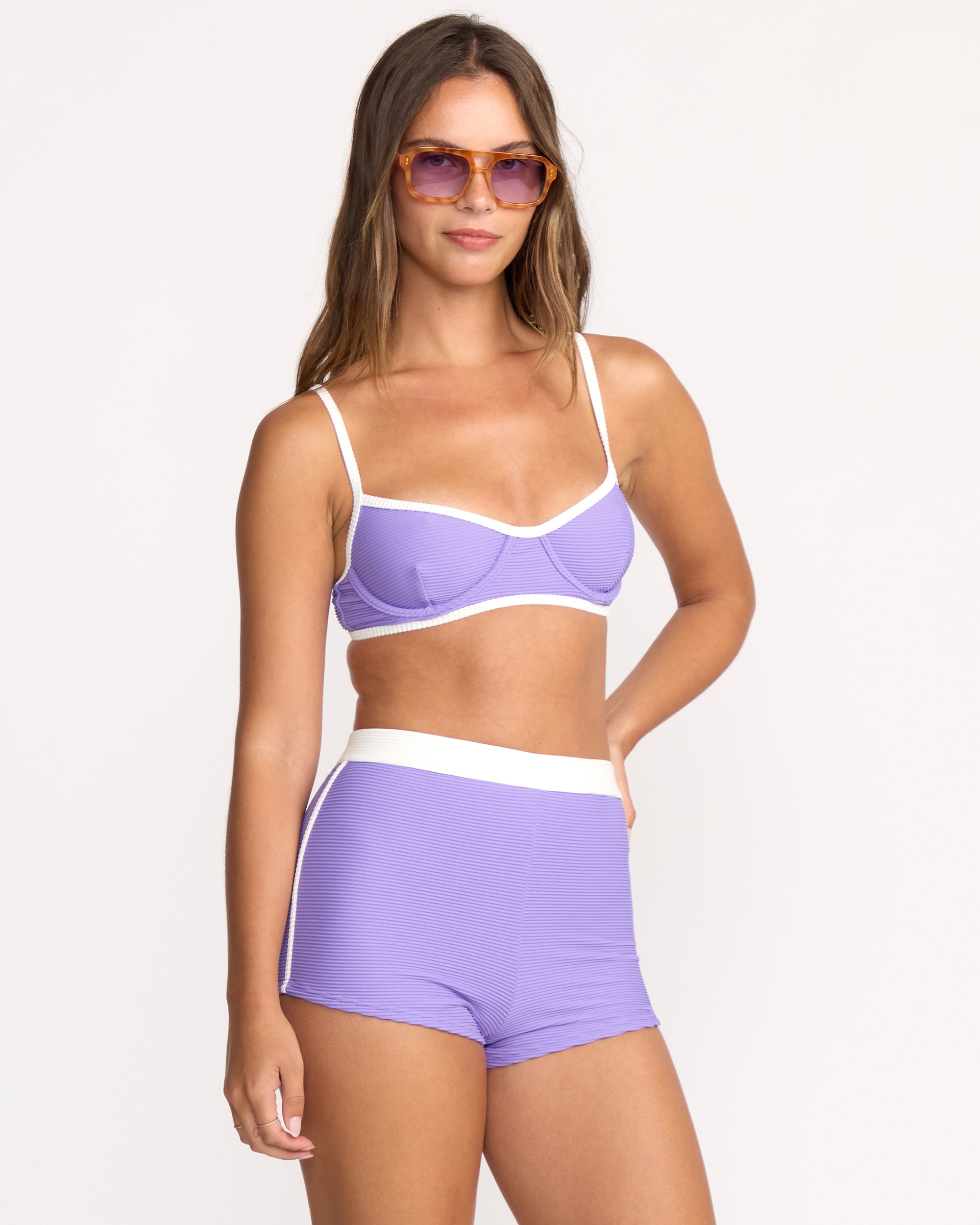Tanlines Tami Underwire Bikini Top - Purple Punch - Image 4