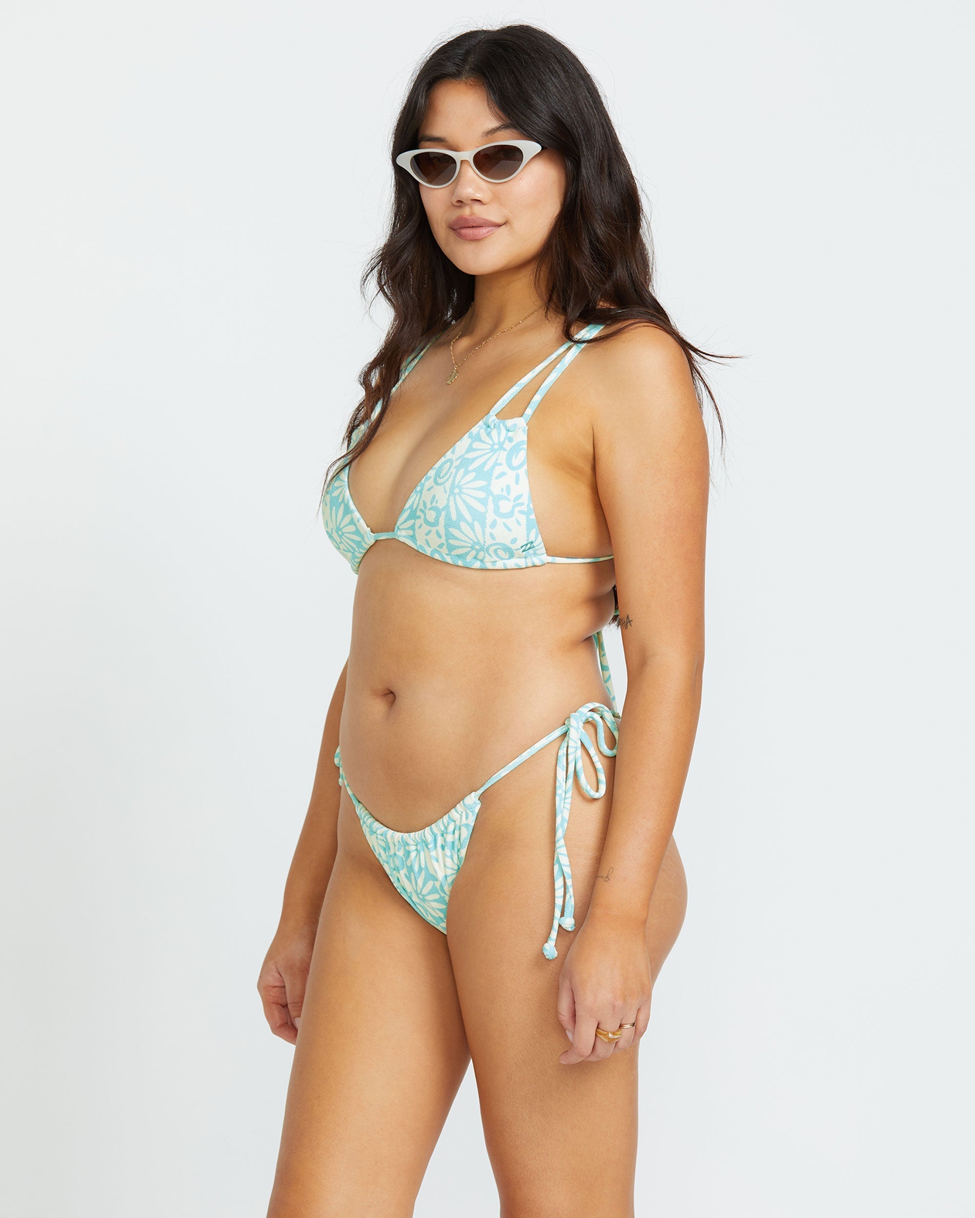 Happy Dance Bells Pant Bikini Bottom - Sea Spray - Image 4