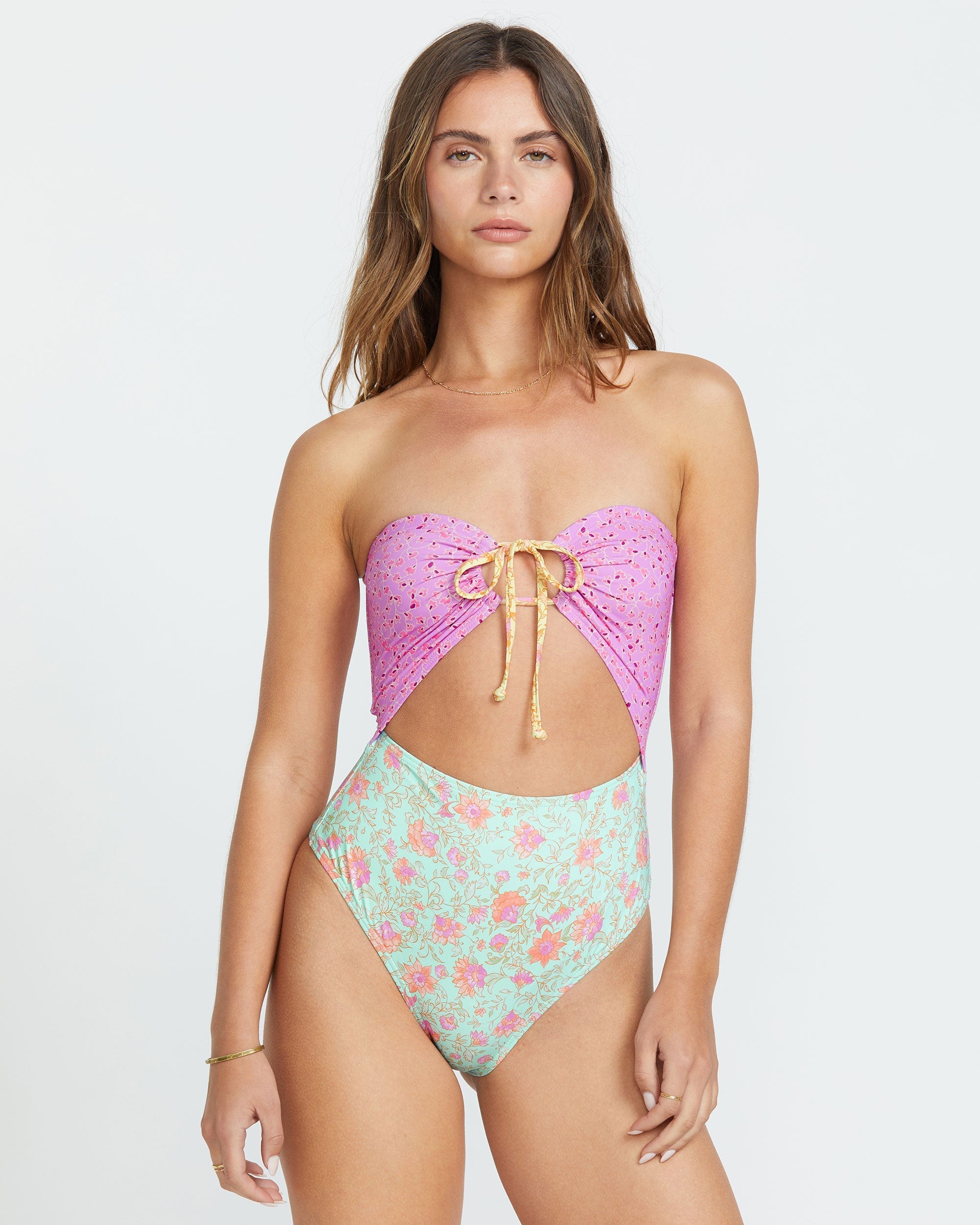 Folk Story Andrew One-Piece Swimsuit - Multi