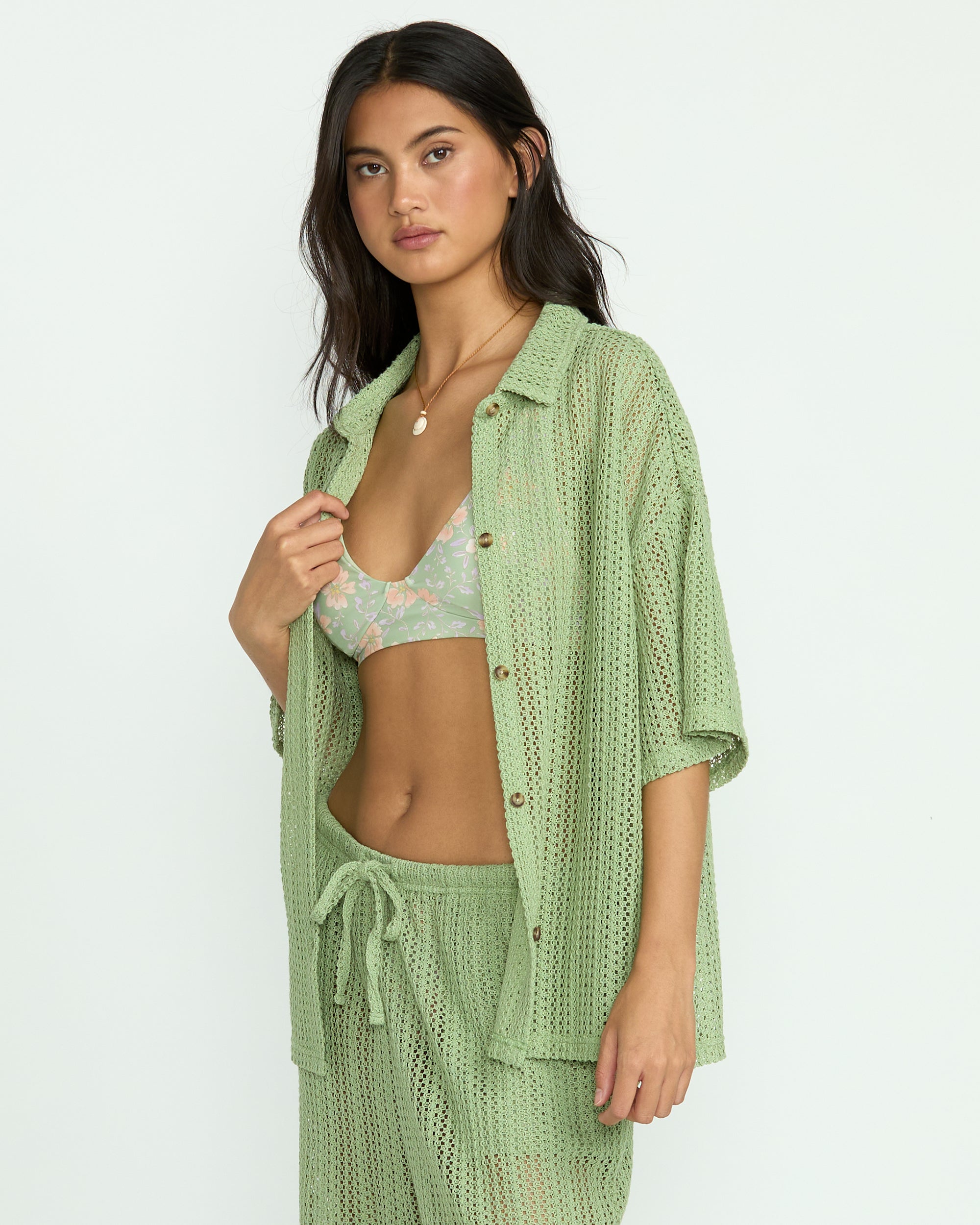 Largo Overshirt - Pistachio - Image 4