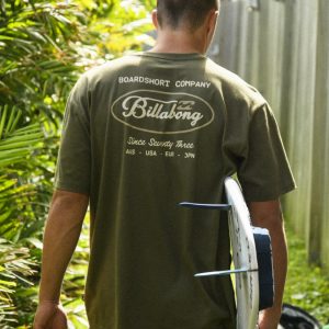 Bad Dog Pocket Regular Tee - Olive