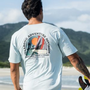 Sundown A/Div Short Sleeve T-Shirt - White