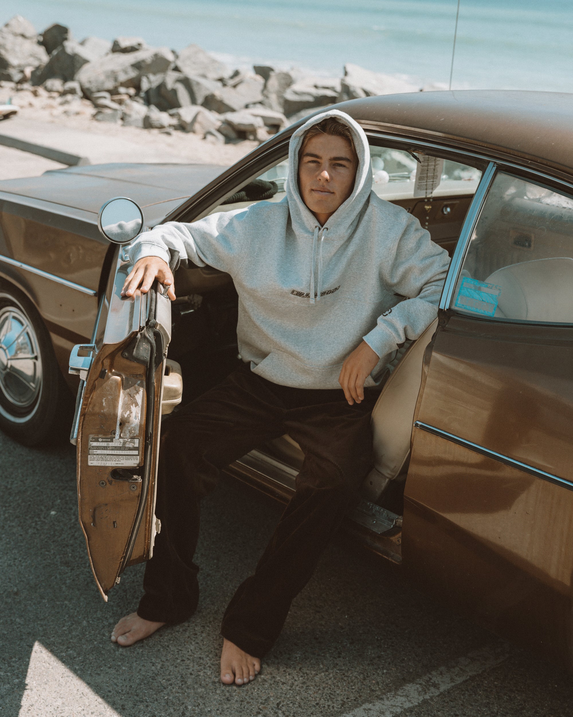 Legacy Pullover Sweatshirt - Grey Marle