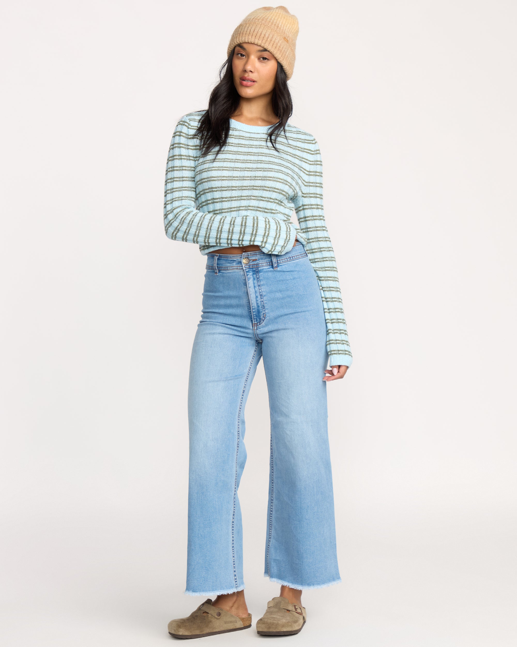 Free Fall High-Waist Pants - Surf Spray - Image 3