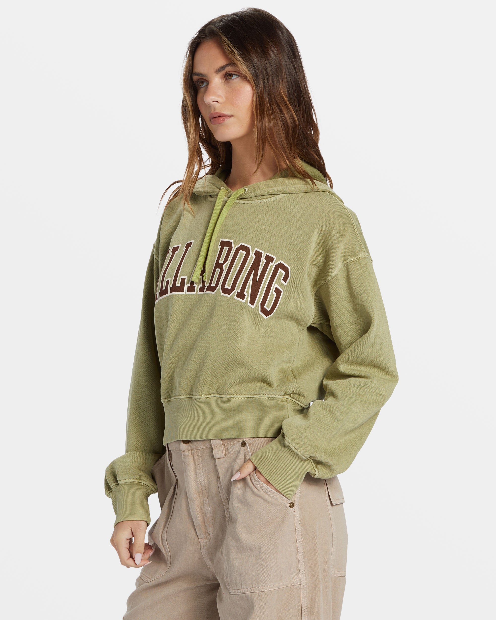 All Time Fleece Pullover Sweatshirt - Avocado - Image 4