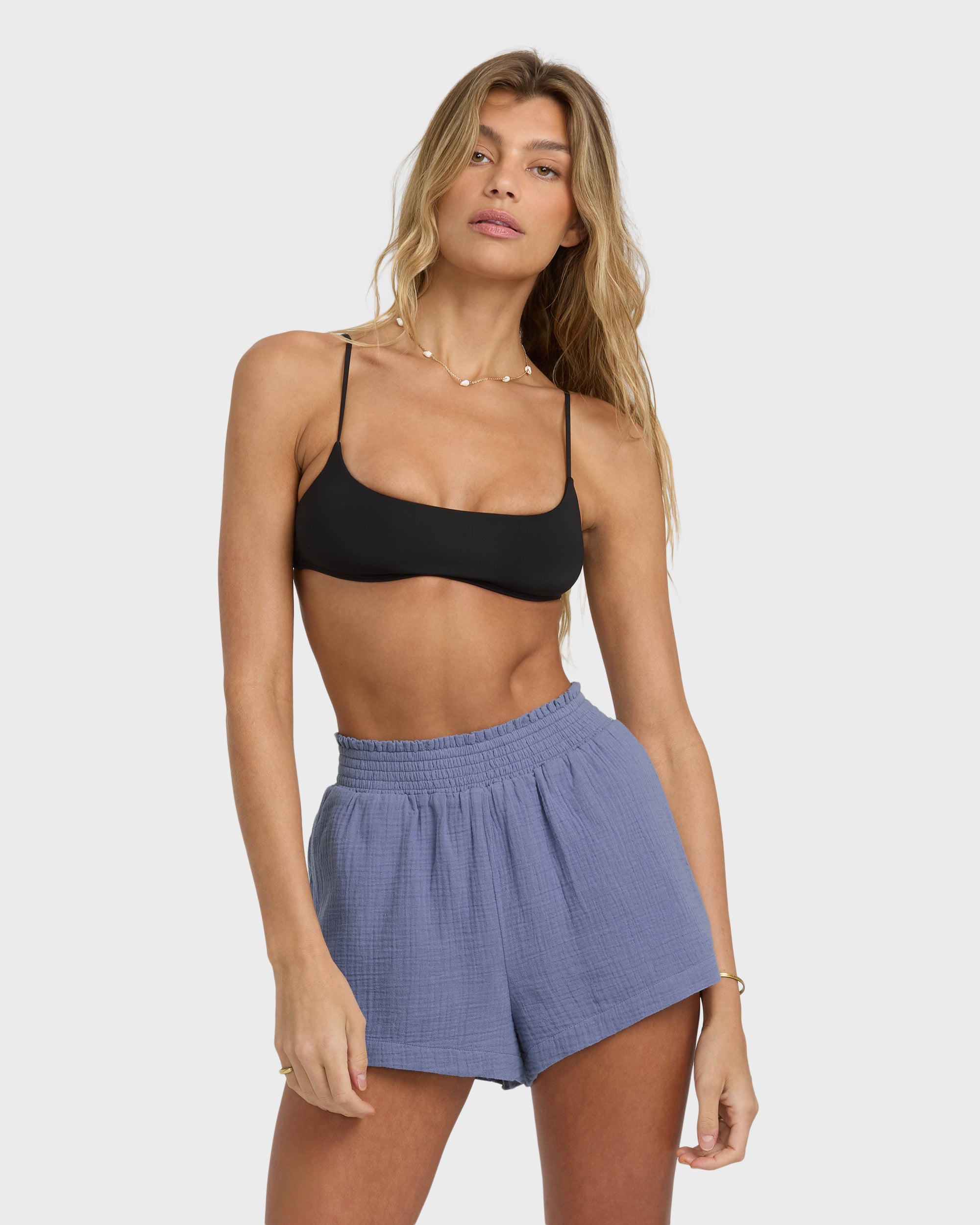 In The Waves Short - Stone Blue - Image 3