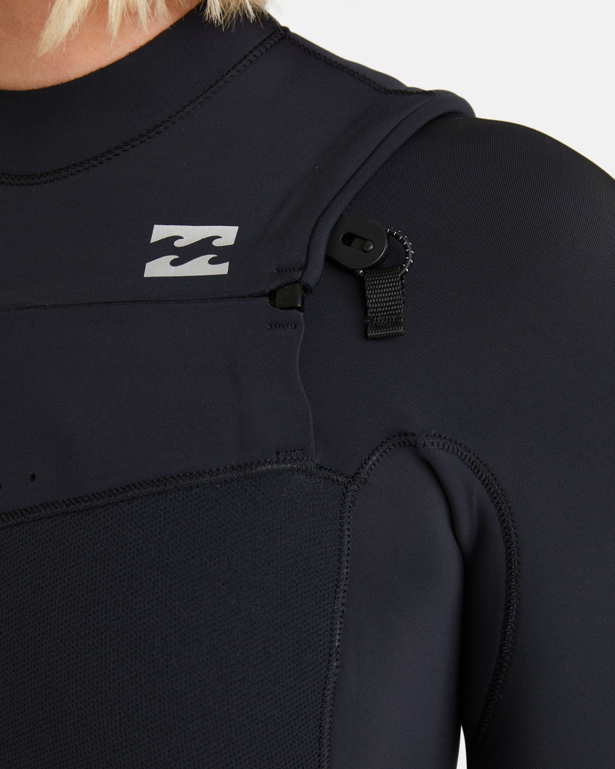 3/2mm Furnace Natural GBS Chest Zip Fullsuit - Black Tiki - Image 6