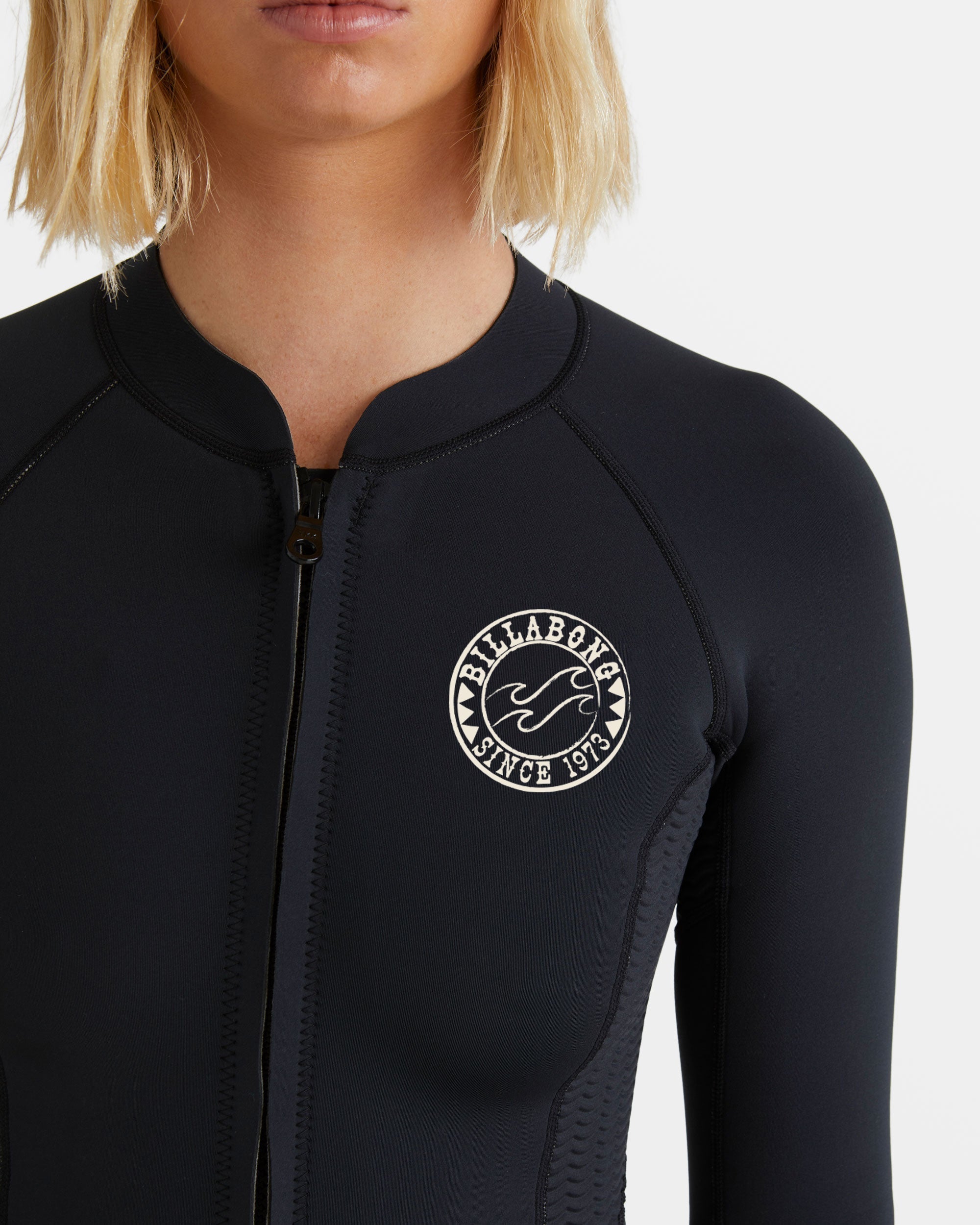 Peeky Natural Flatlock Jacket - Black - Image 4