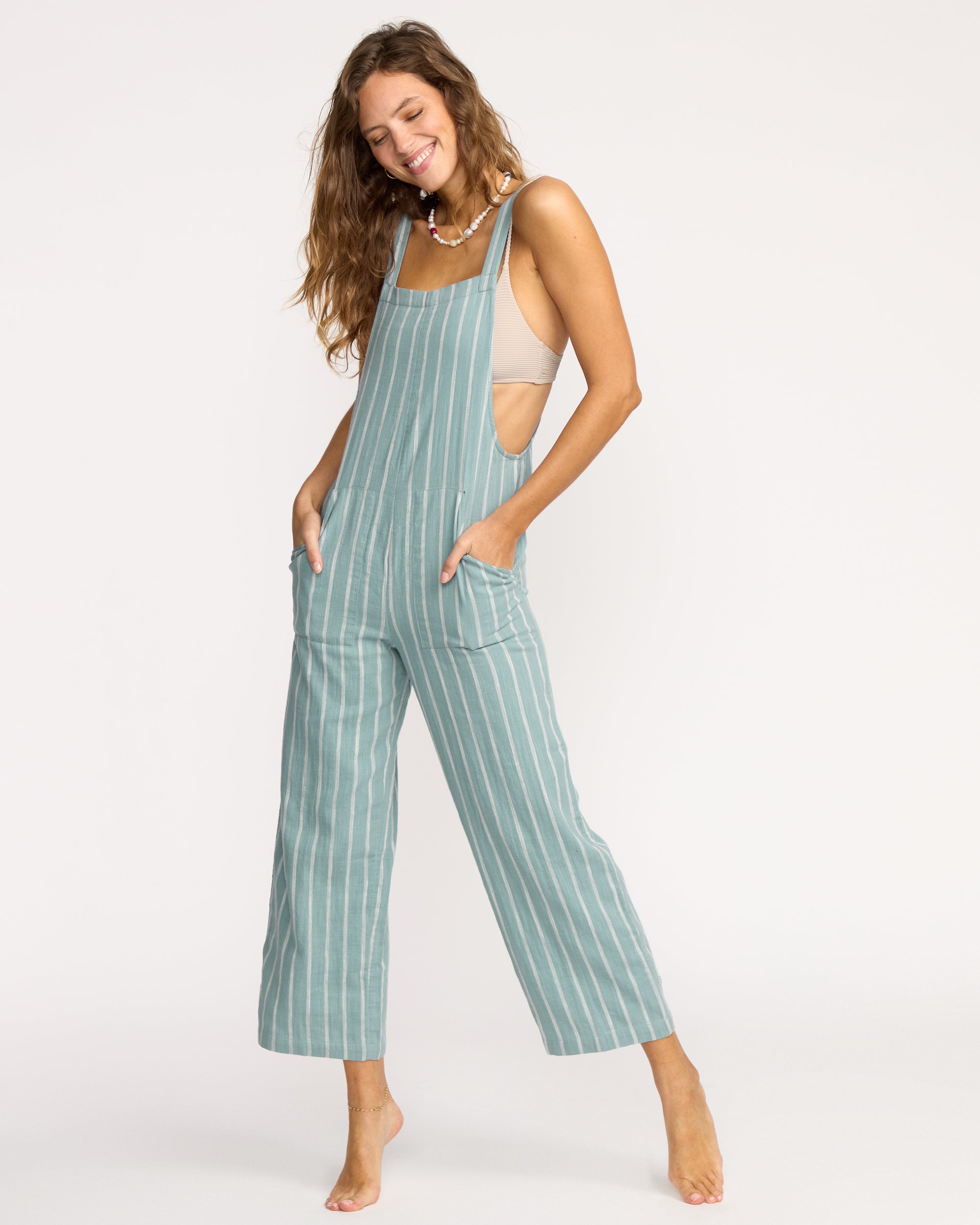 Pacific Time Jumpsuit - Blue Fog - Image 6