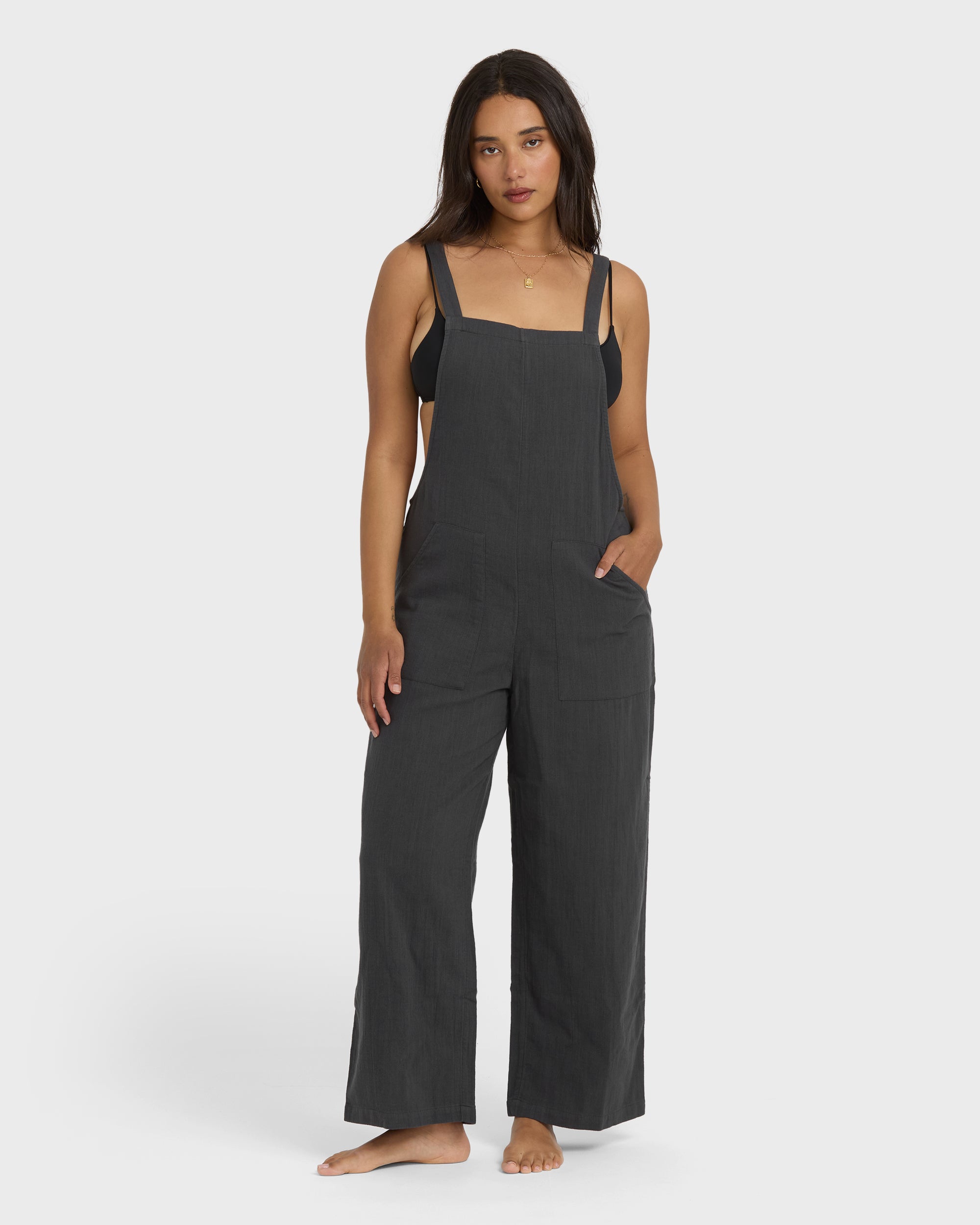 Pacific Time Jumpsuit - Black Sands - Image 6