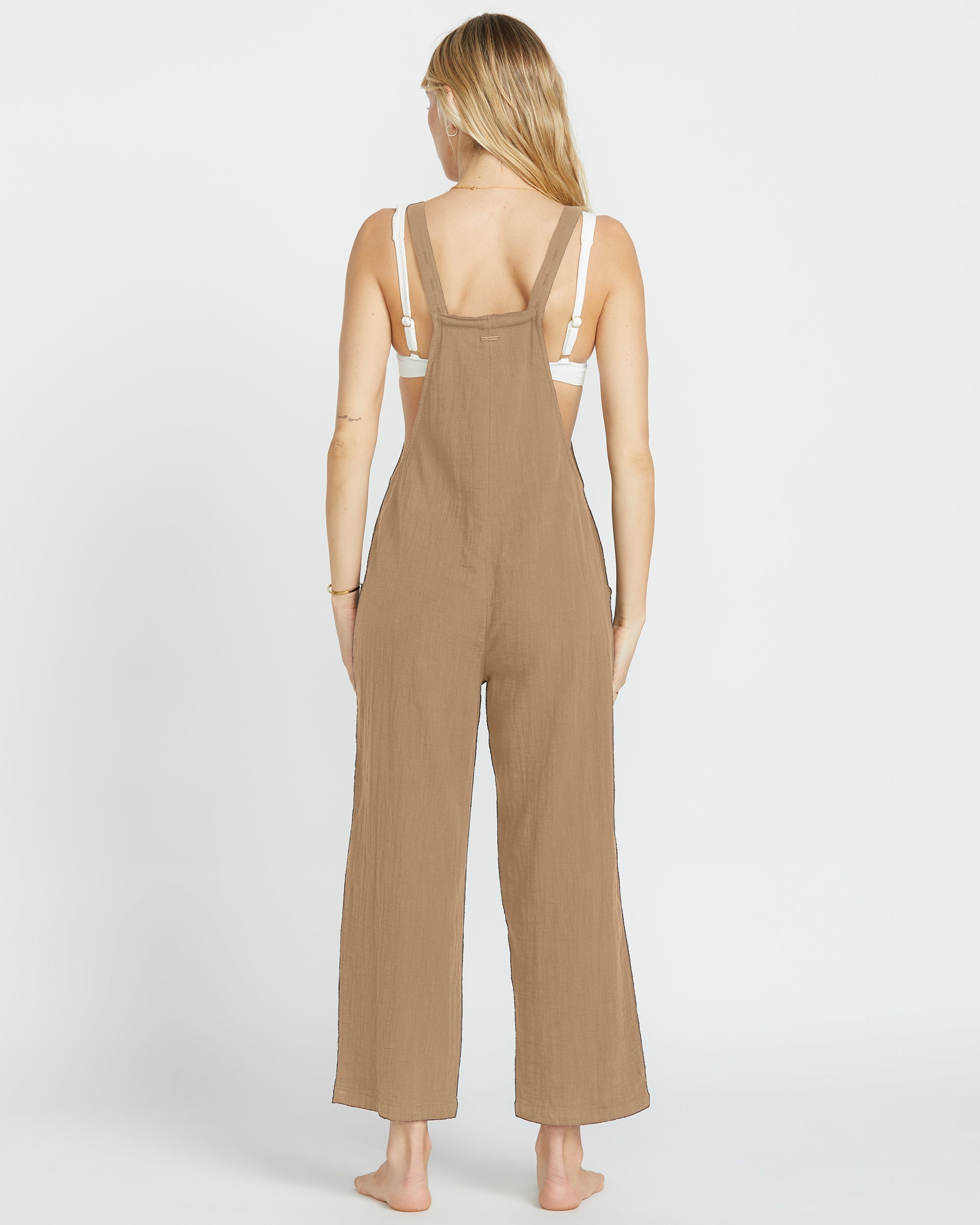 Pacific Time Jumpsuit - Khaki - Image 5