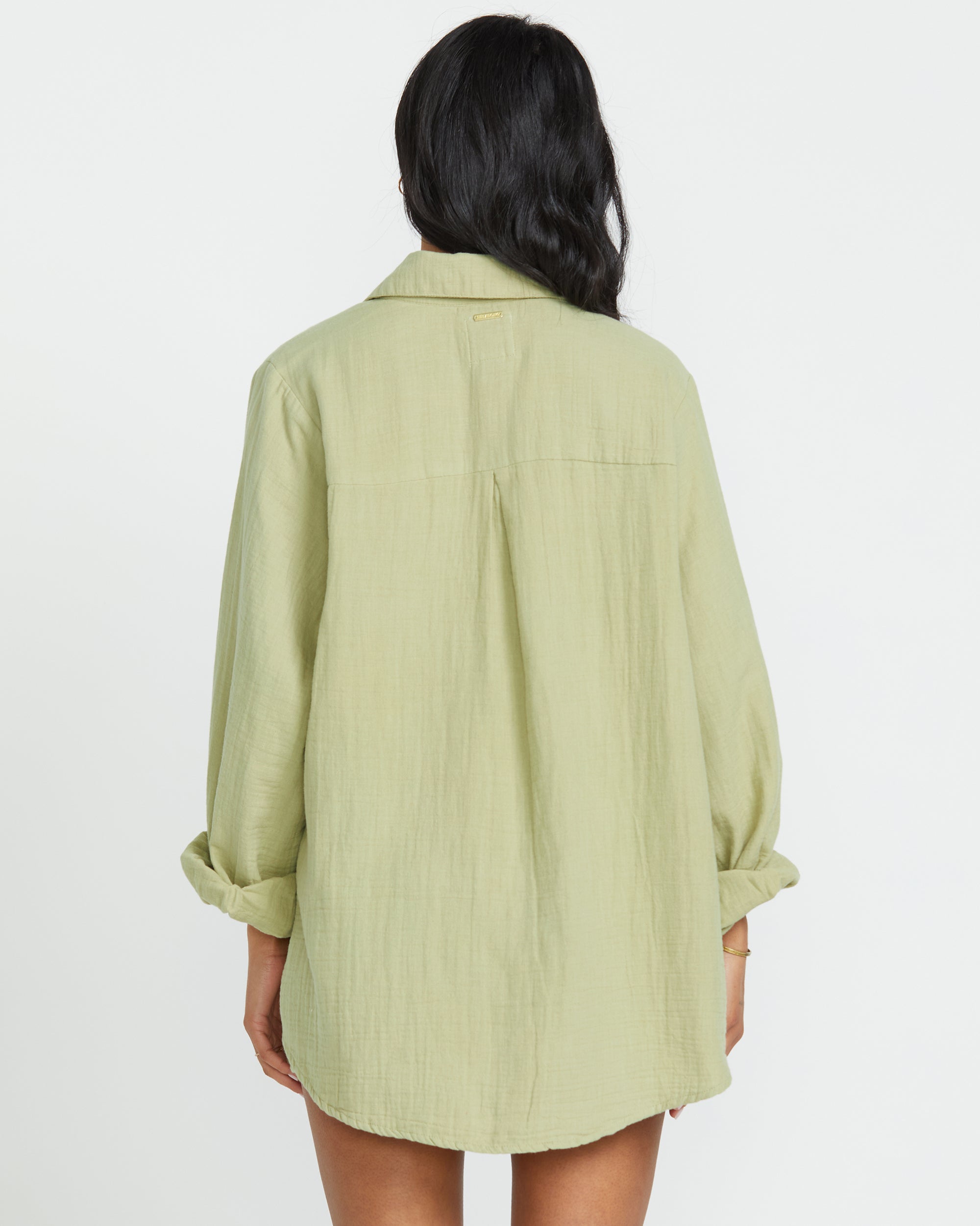 Sweet Swell Long Sleeve Shirt - Avocado - Image 5