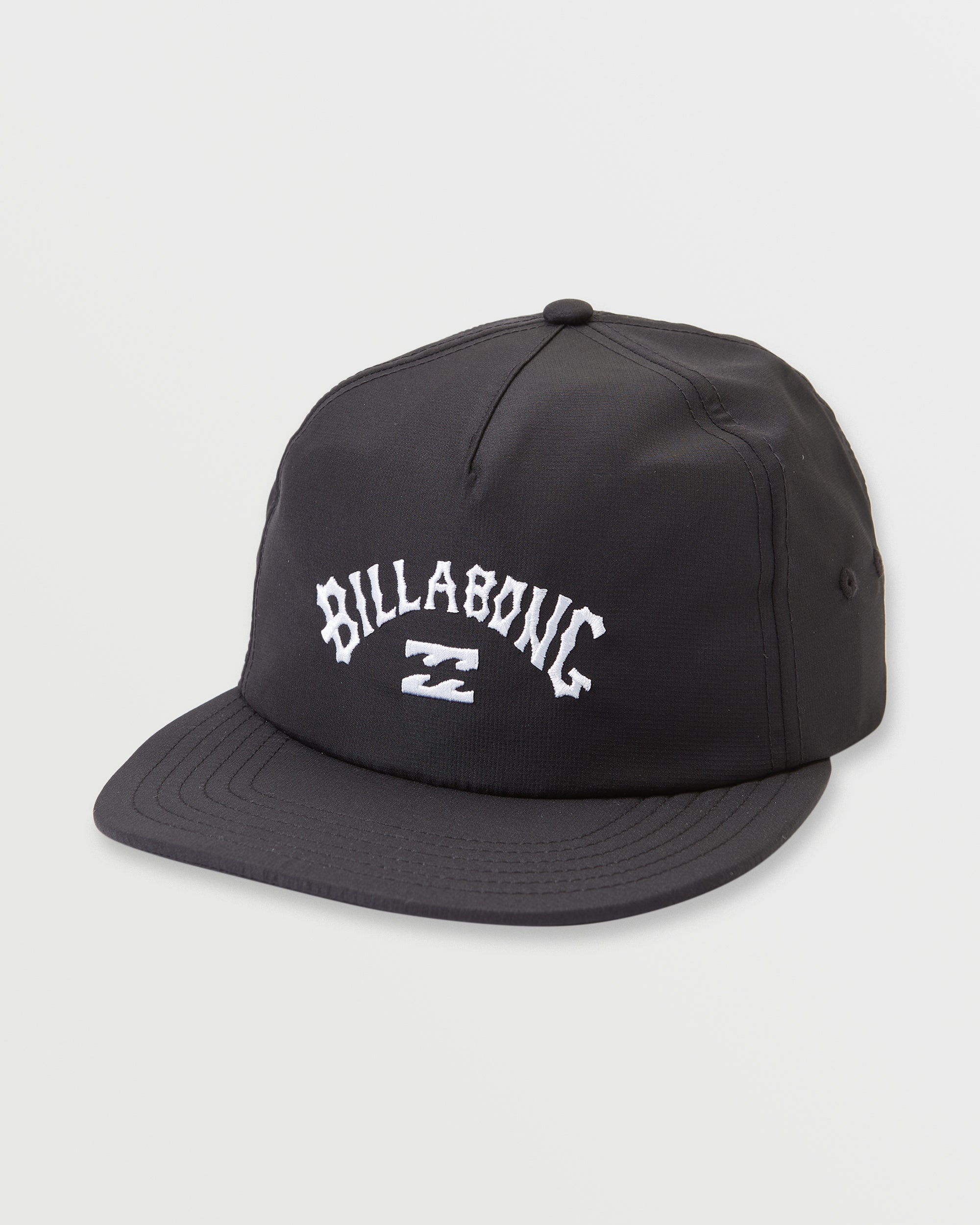 Arch Team Snapback Hat - Black