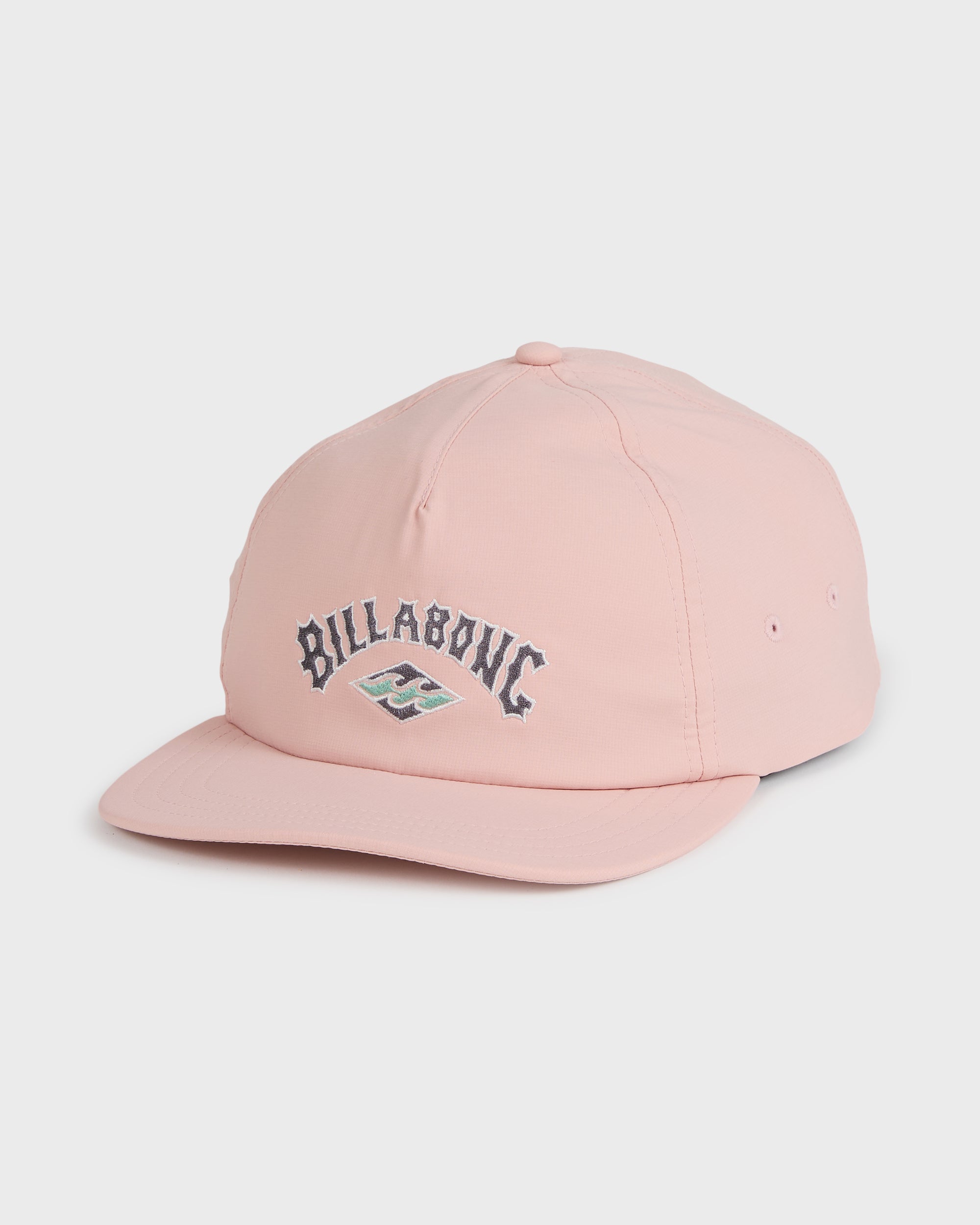 Arch Team Snapback Hat - Dusty Rose
