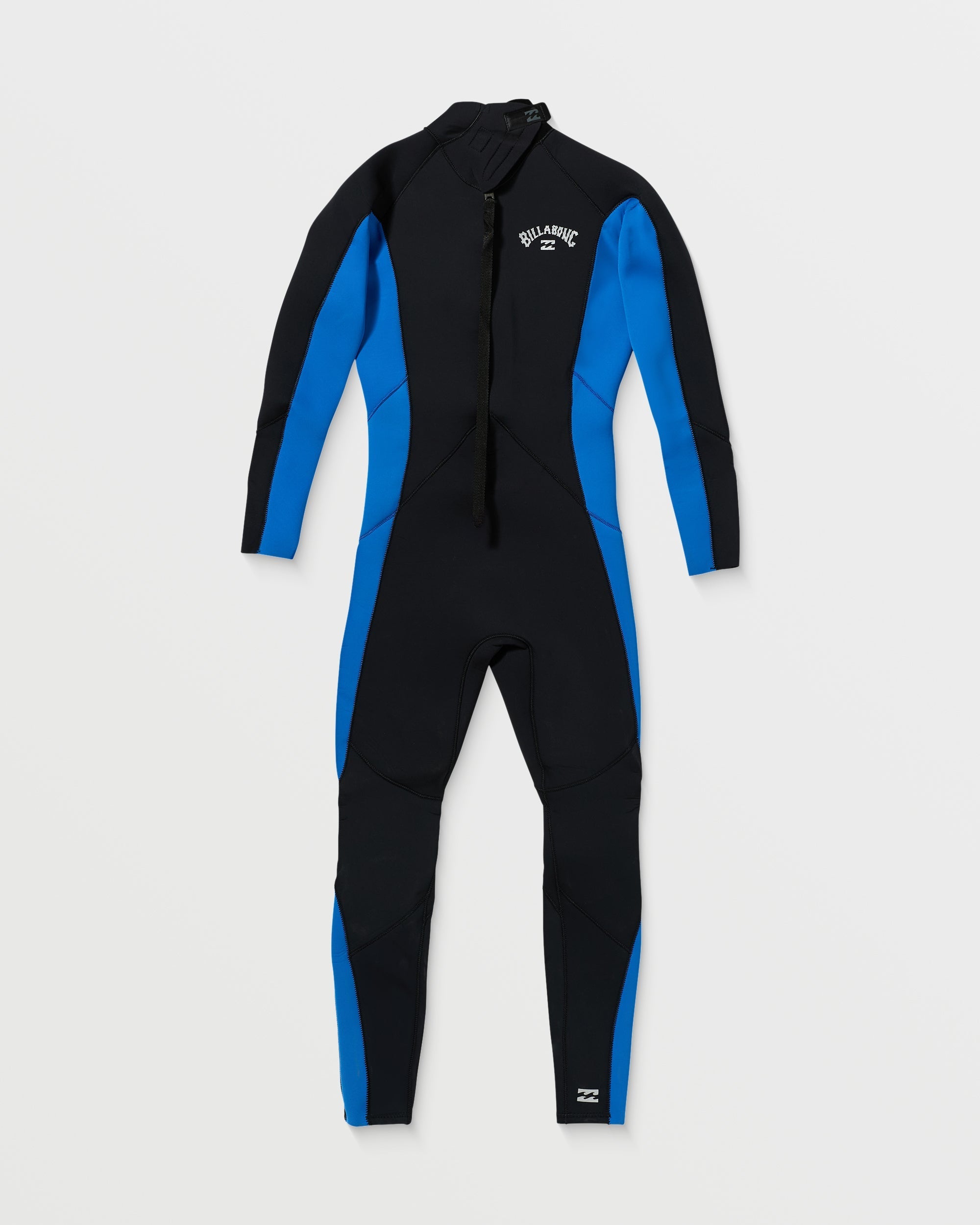 4/3mm Foil GBS Back Zip Wetsuit - Mid Blue - Image 3