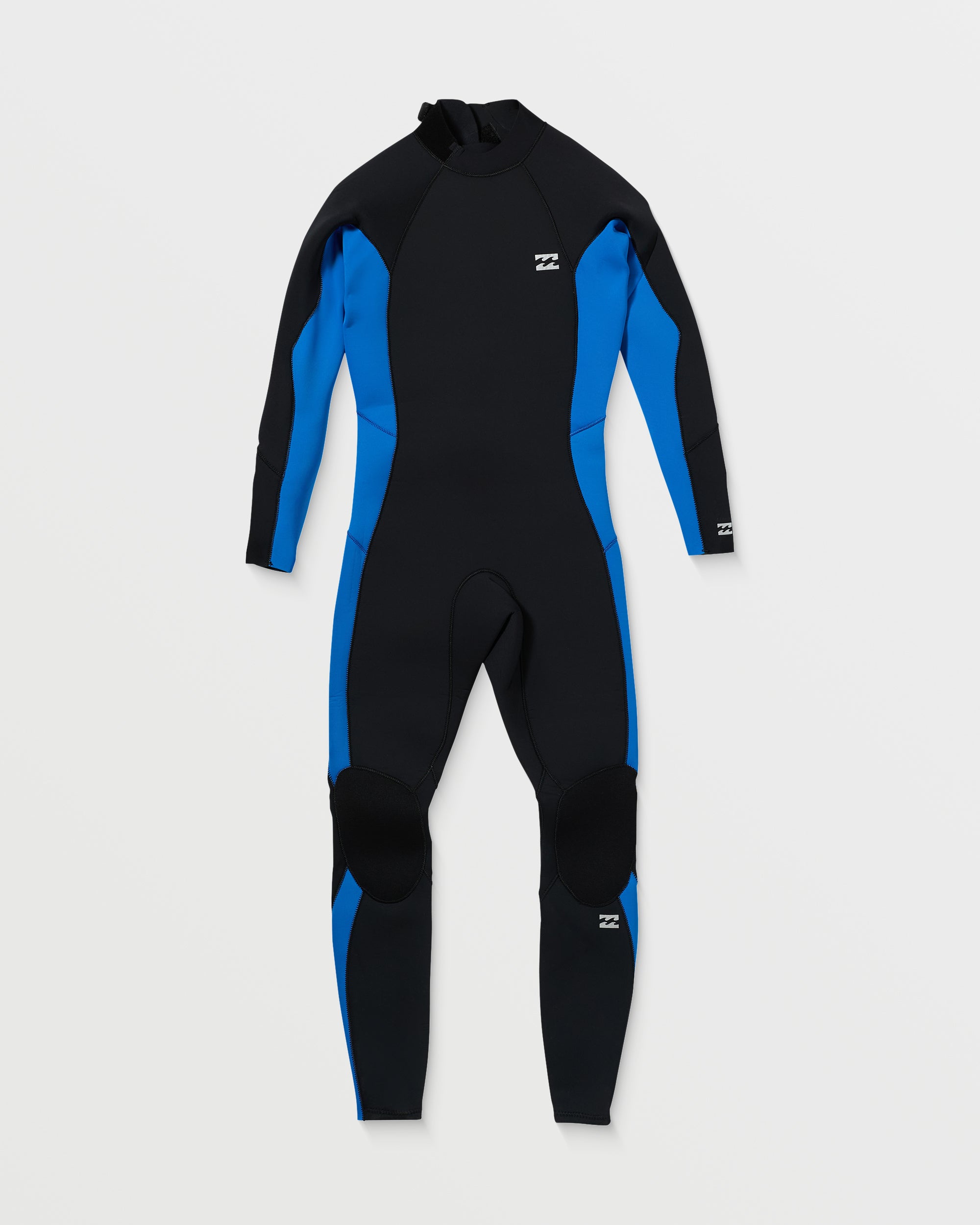 4/3mm Foil GBS Back Zip Wetsuit - Mid Blue - Image 4