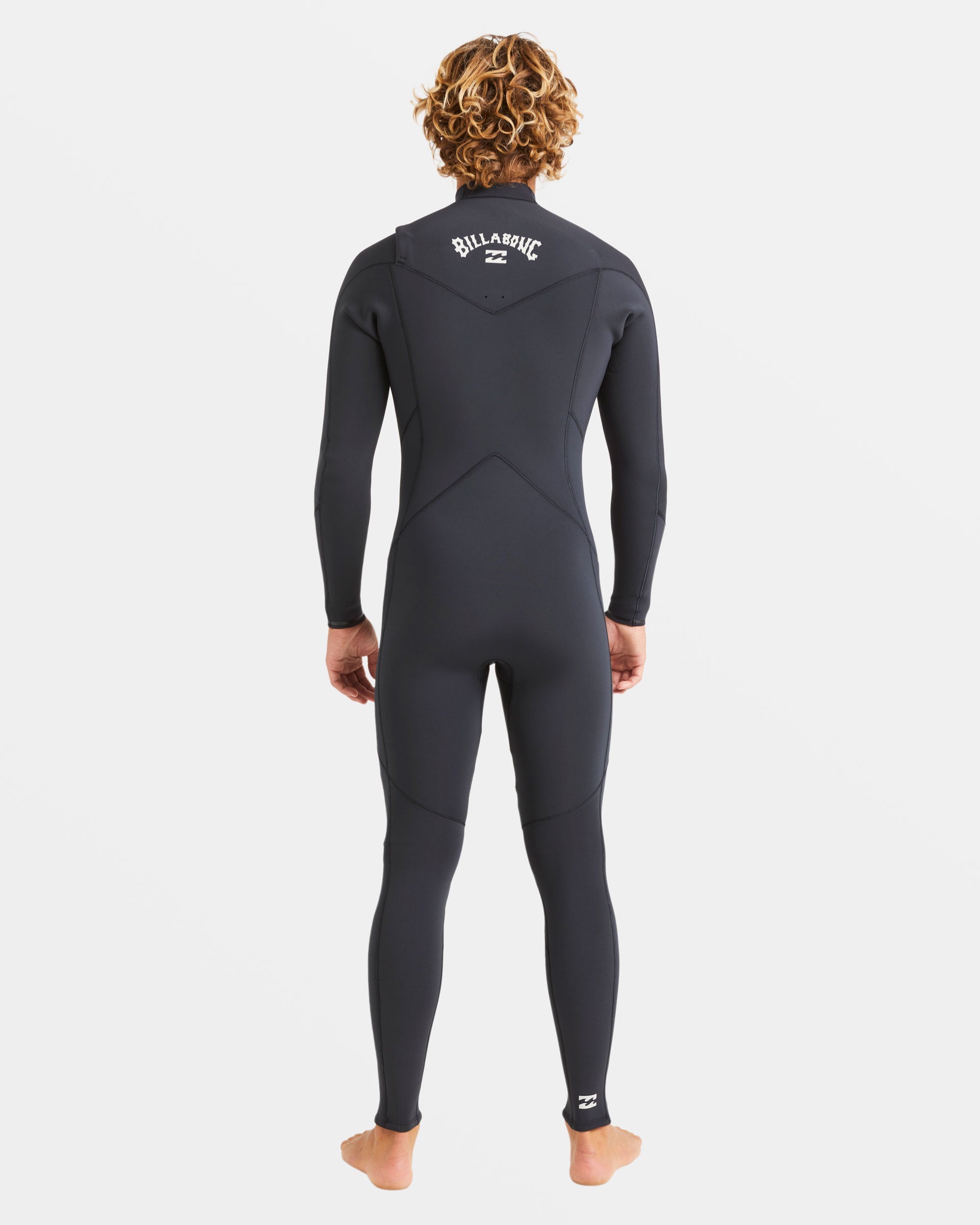 4/3mm Absolute Natural Upcycler GBS Chest Zip Wetsuit - Black - Image 9