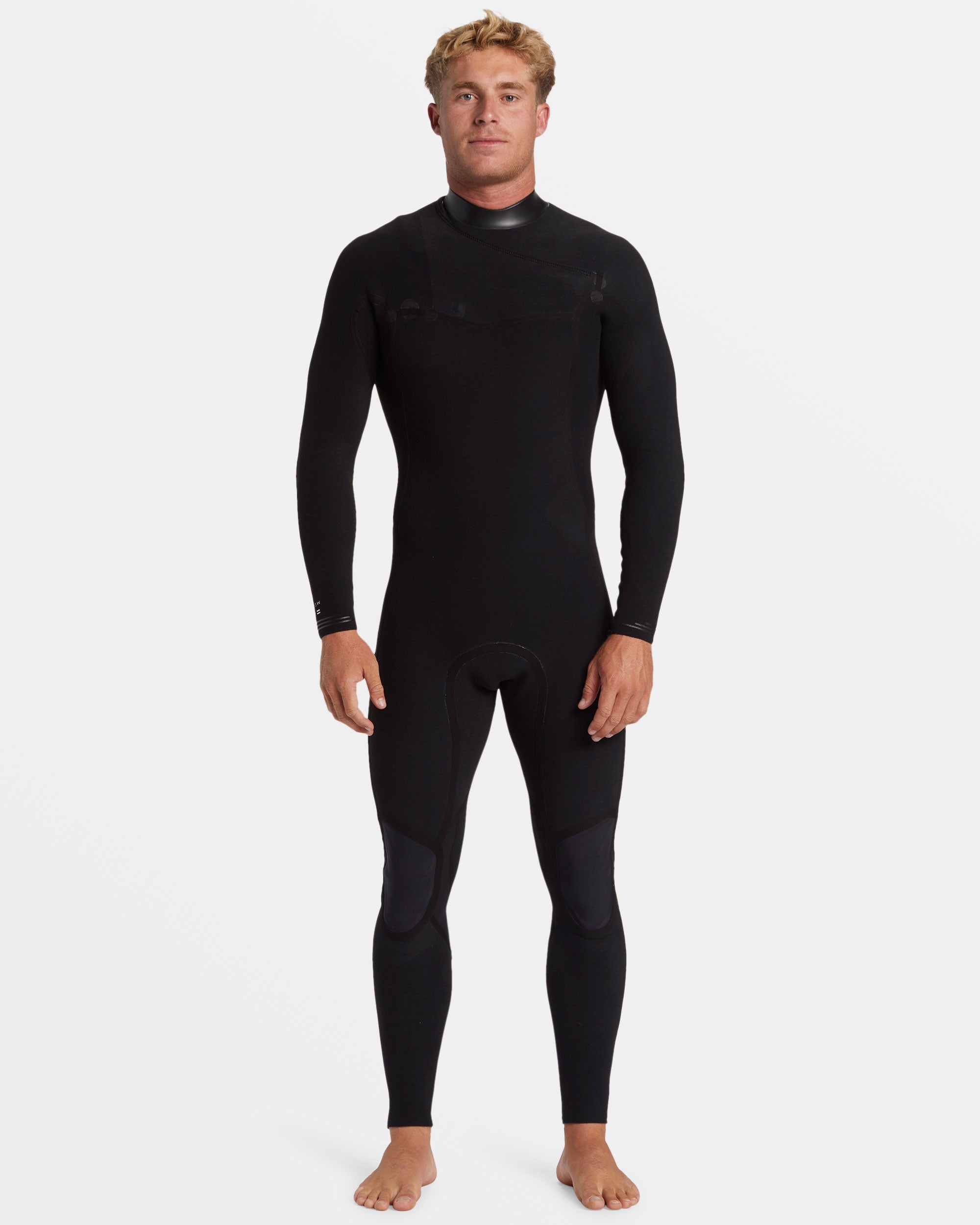 4/3mm Revolution Natural Upcycler GBS Chest Zip Wetsuit - Black - Image 9