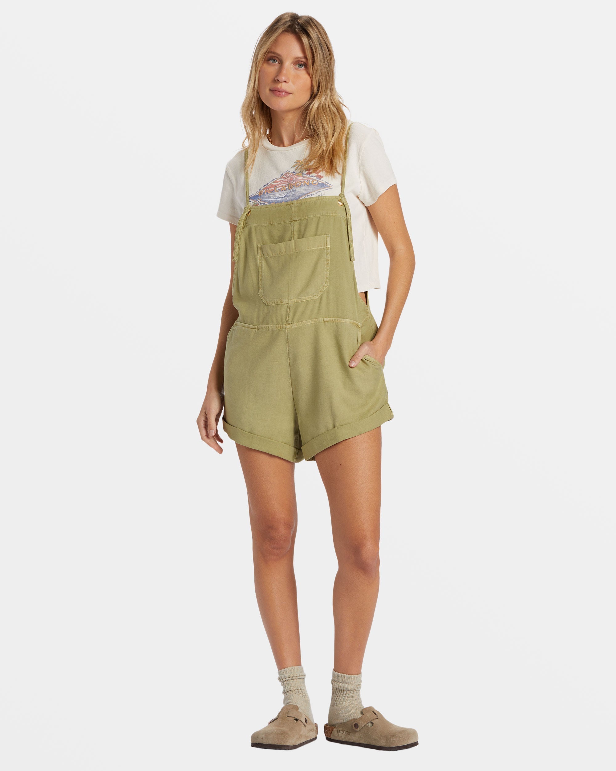 Wild Pursuit Romper - Avocado - Image 3