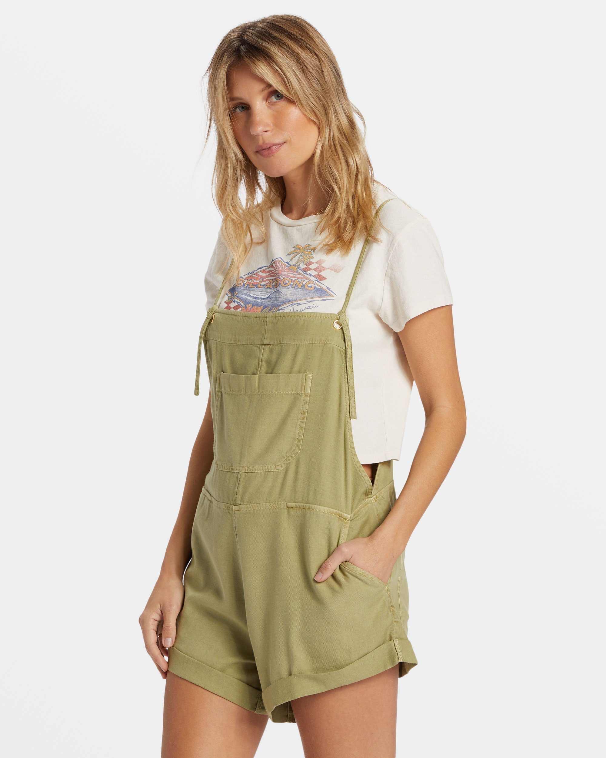 Wild Pursuit Romper - Avocado - Image 5