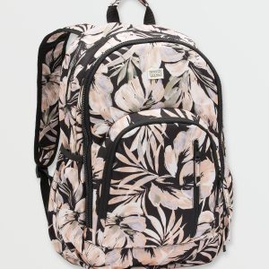 Roadie Backpack - Black Floral