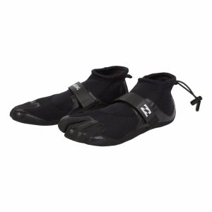 2mm Pro Reef Flatlock Wetsuit Boots - Black