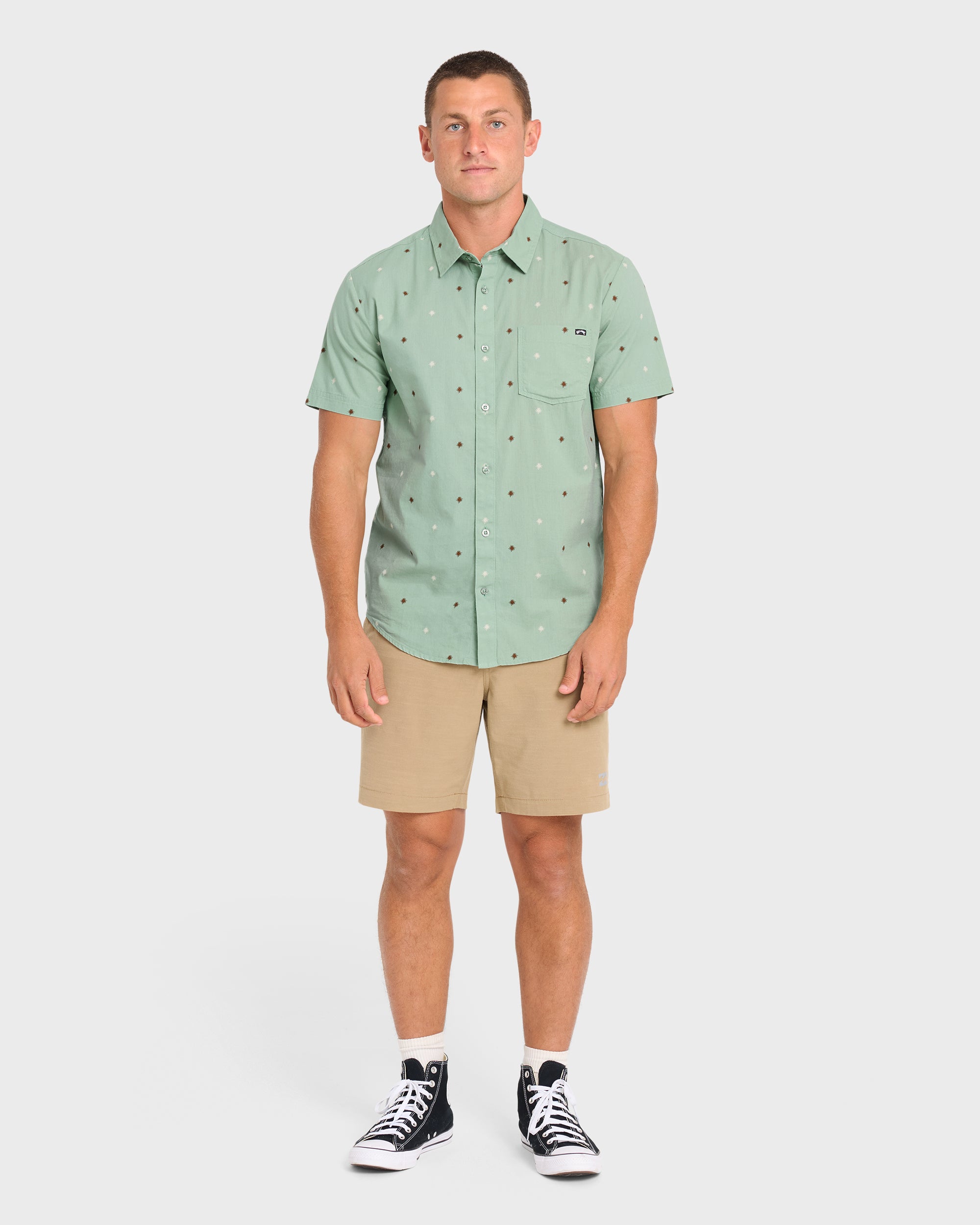 Sunspell Short Sleeve Shirt - Sage - Image 3