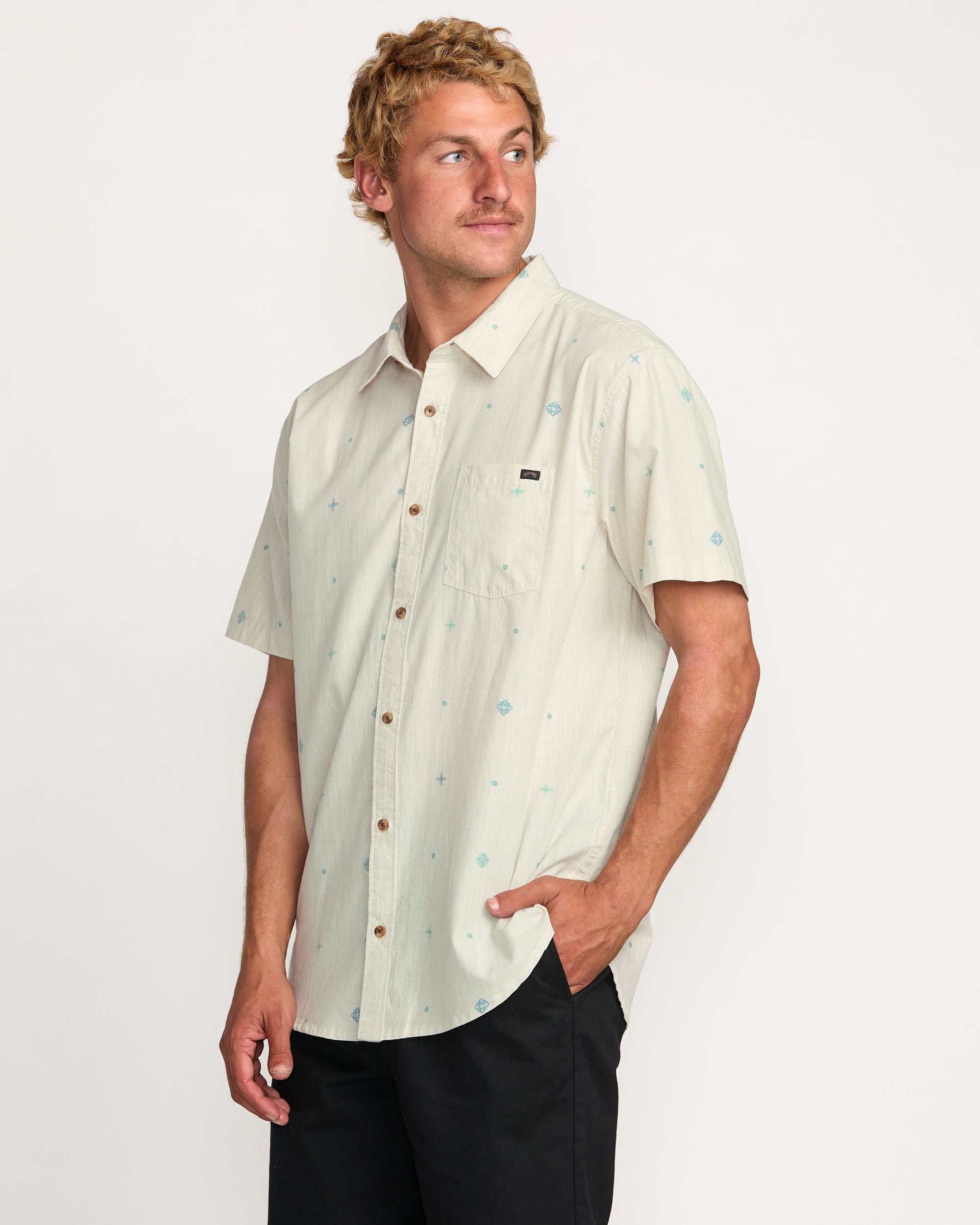 Sundays Mini Short Sleeve Shirt - Chino - Image 3