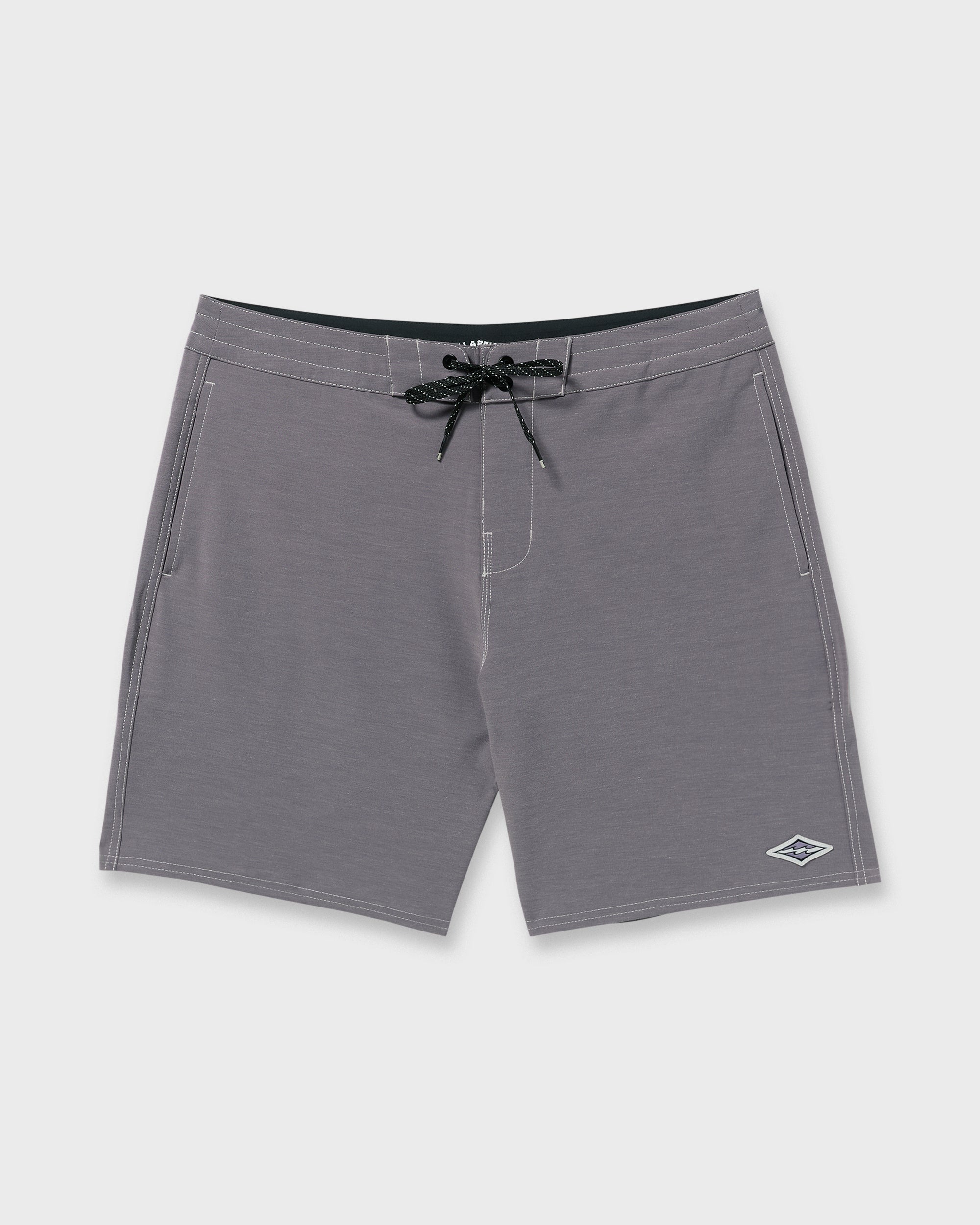Every Other Day Lo Tide 18 Boardshorts - Gray Violet - Image 8