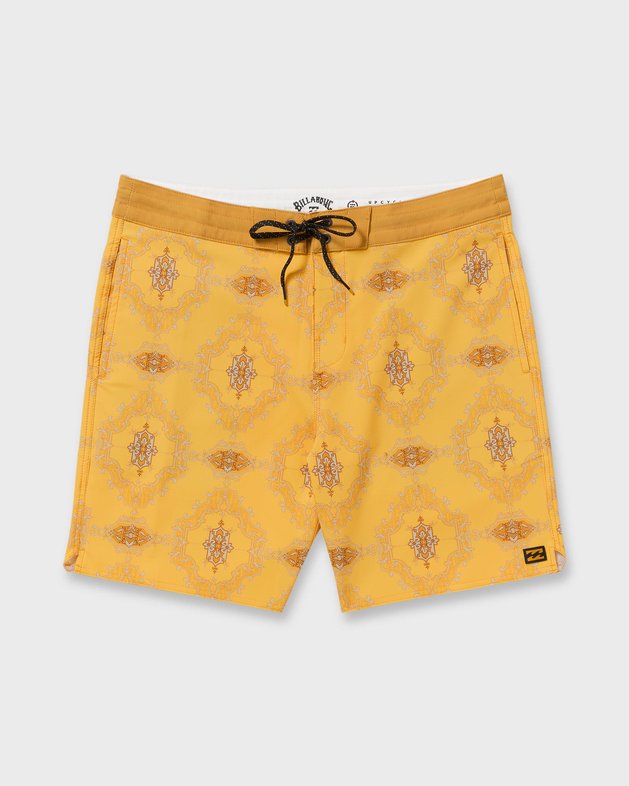 Good Times Lo Tide 18 Boardshorts - Dust Yellow - Image 10
