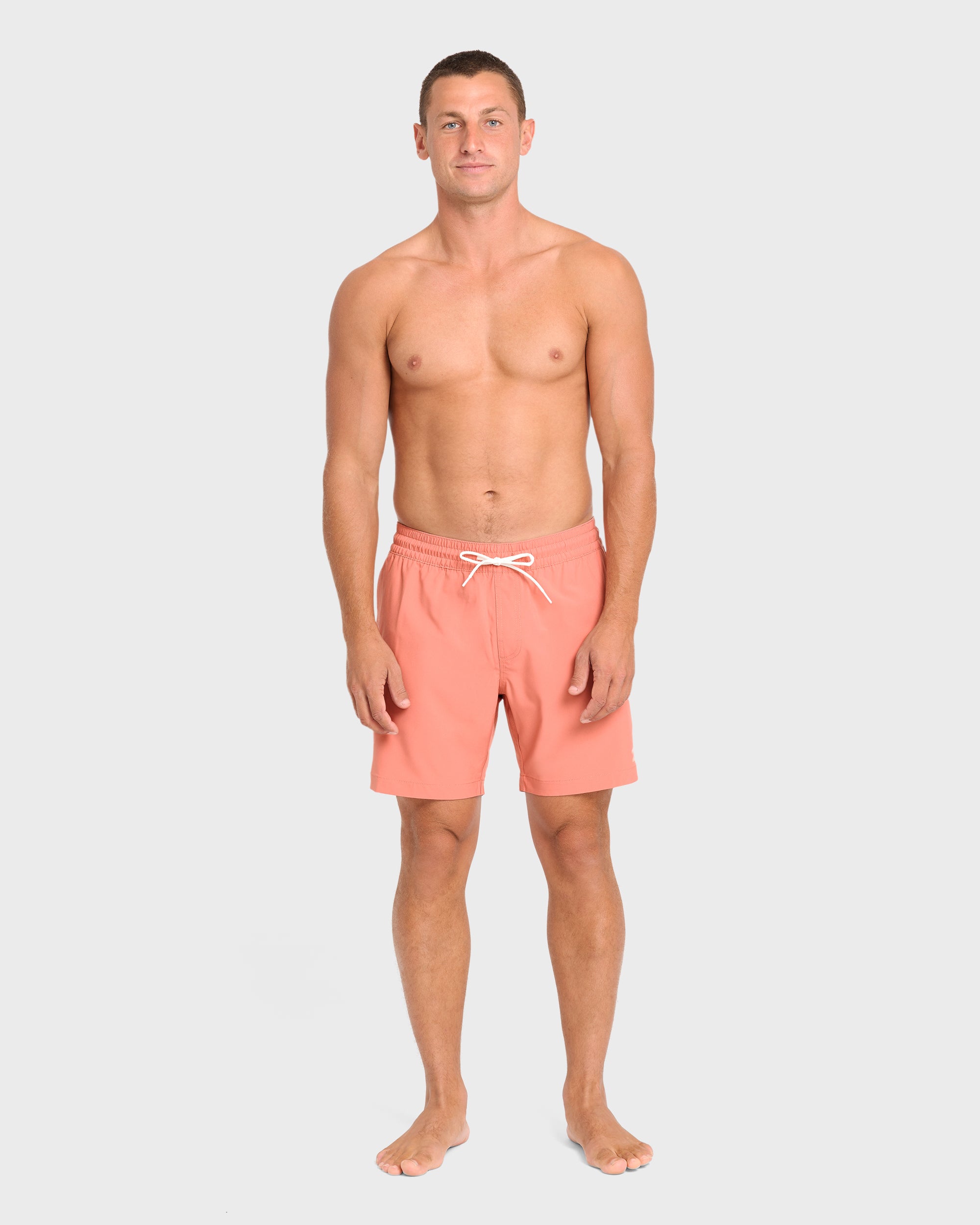 Kai Elastic Waist 17 Hybrid Shorts - Desert Pink - Image 4