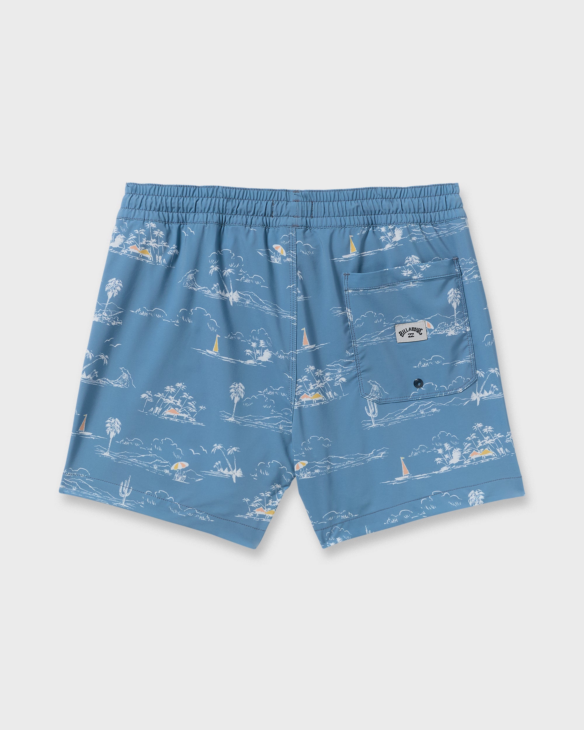 Lineup Laybacks 16 Trunks - Steel Blue - Image 9