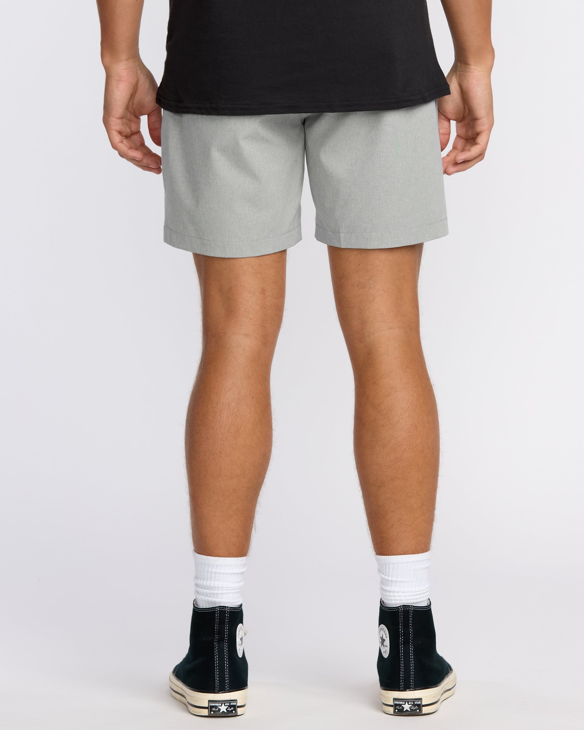 Crossfire Submersible 17 Hybrid Shorts - Green Ash - Image 2