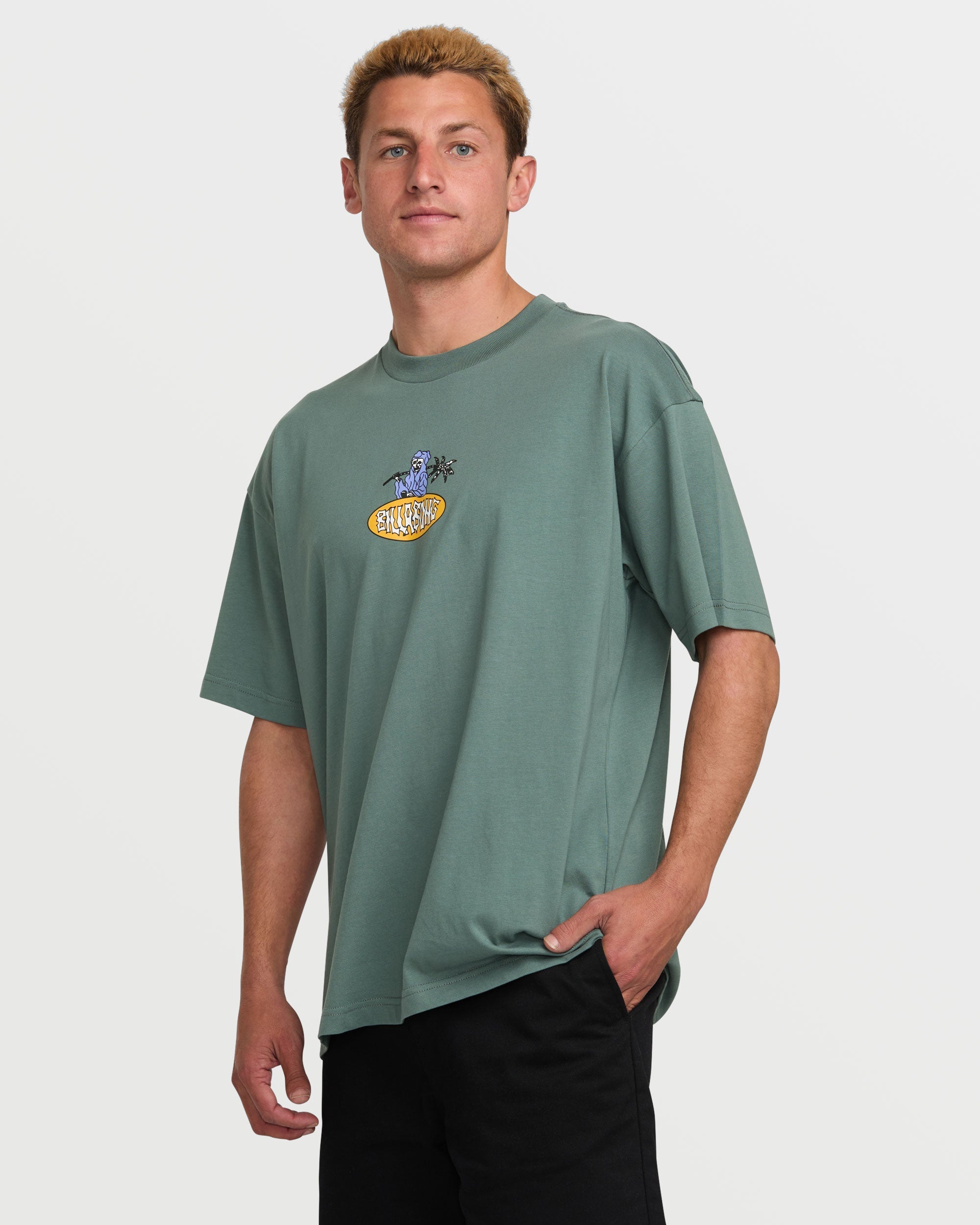 Tropical Reaper OG Tee - Dark Slate - Image 3