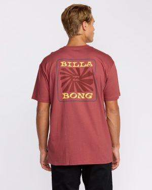 Sunrays Premium Short Sleeve T-Shirt - Red Clay
