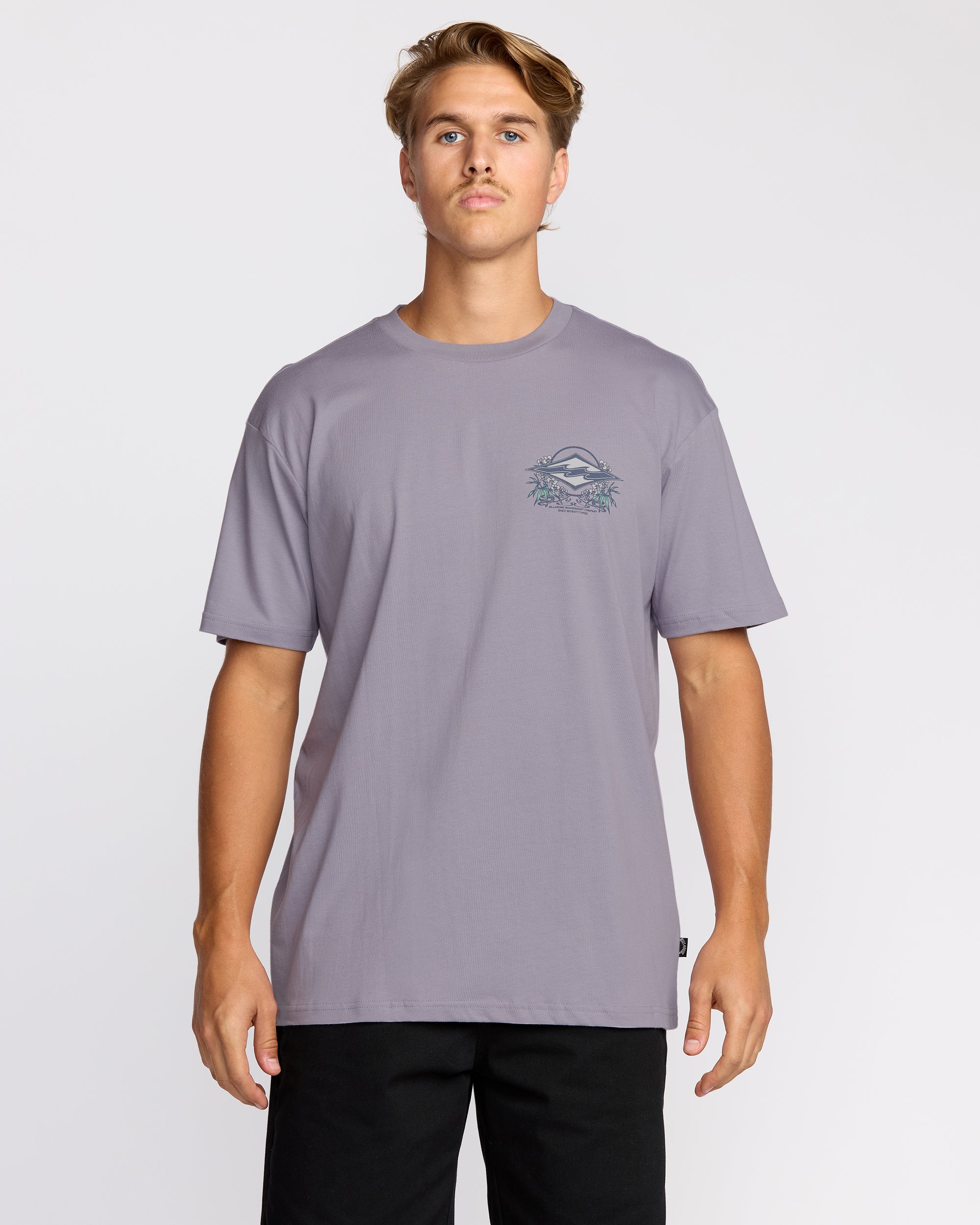 Jaybay Premium Short Sleeve T-Shirt - Light Purple - Image 2